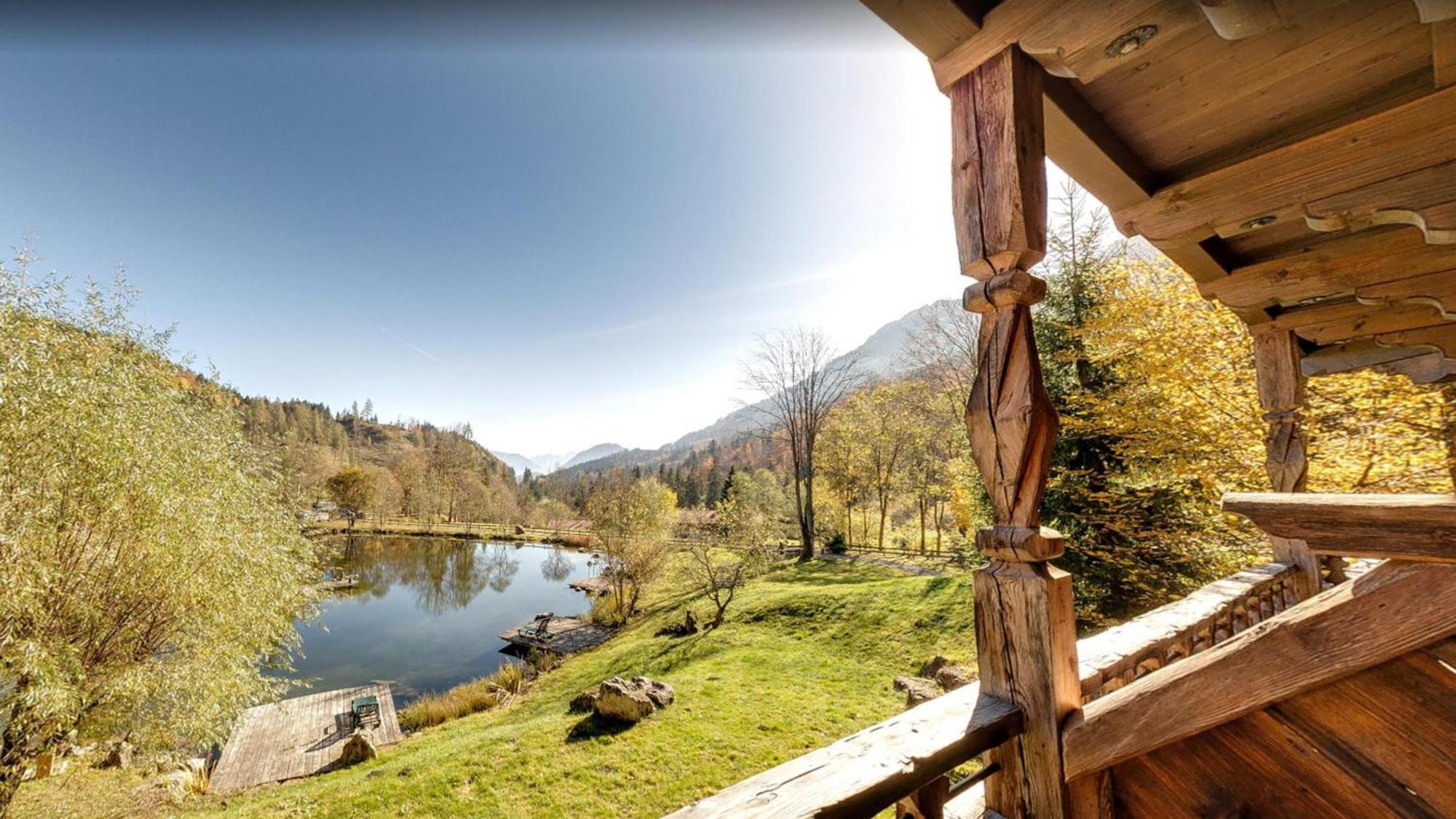 Two-Bedroom Family Room One Double One Bunk Bed Balcony Mountain View Cozy Sitting Corner