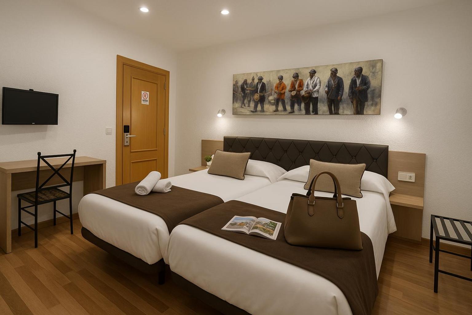 Standaard Tweepersoonskamer met 1 of 2 Bedden