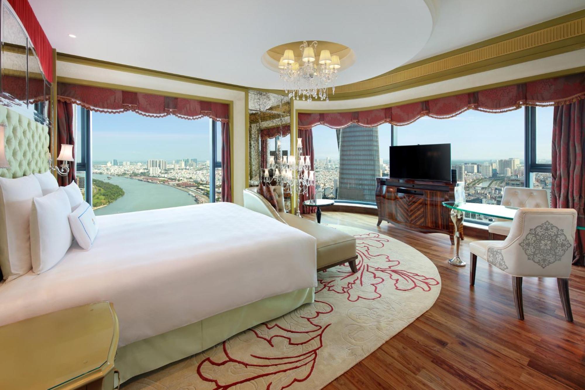 Panorama Deluxe Zimmer mit Panoramablick auf der oberen Etage