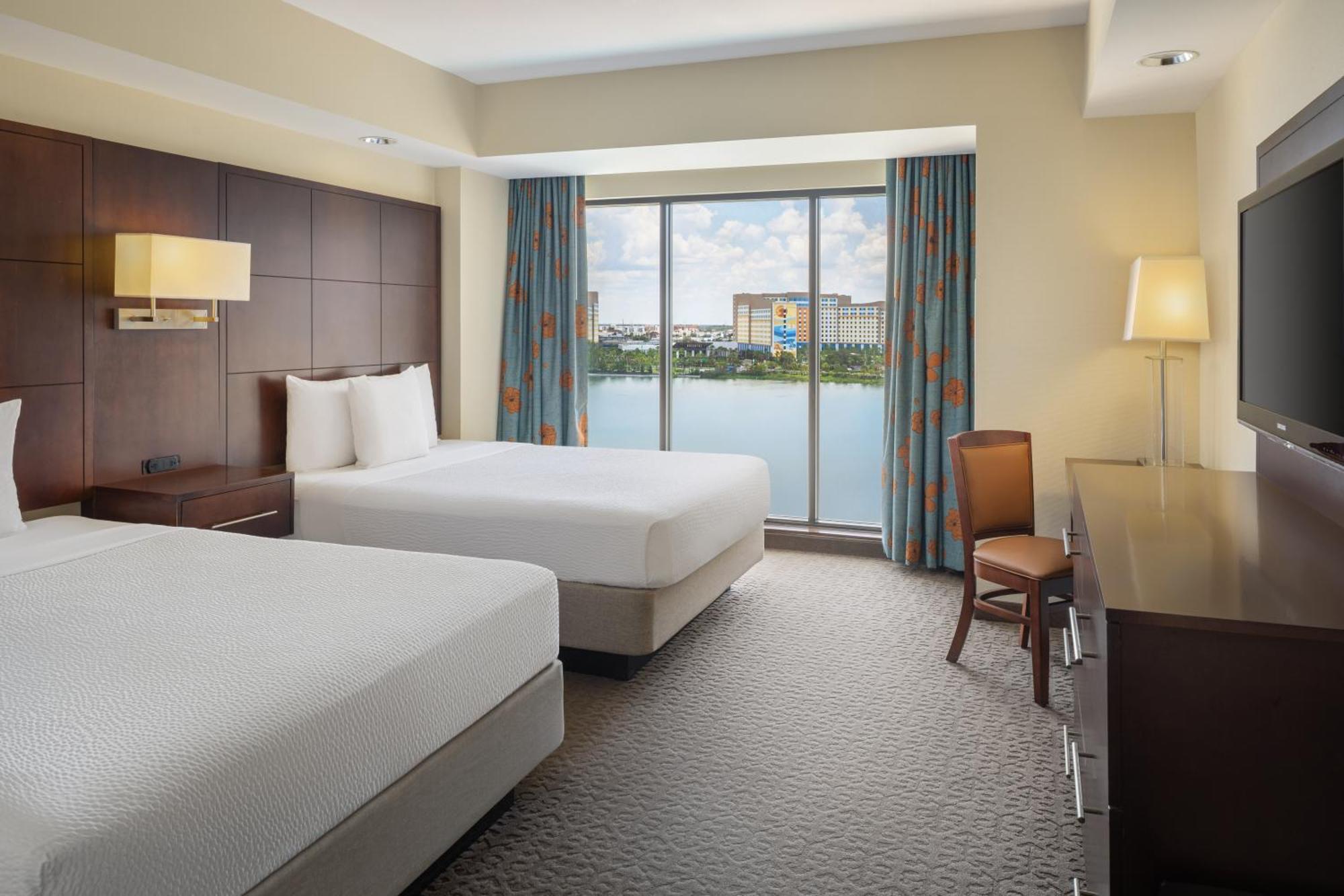 Luxury One-Bedroom Suite Two Queen Beds City View No Resort Fee