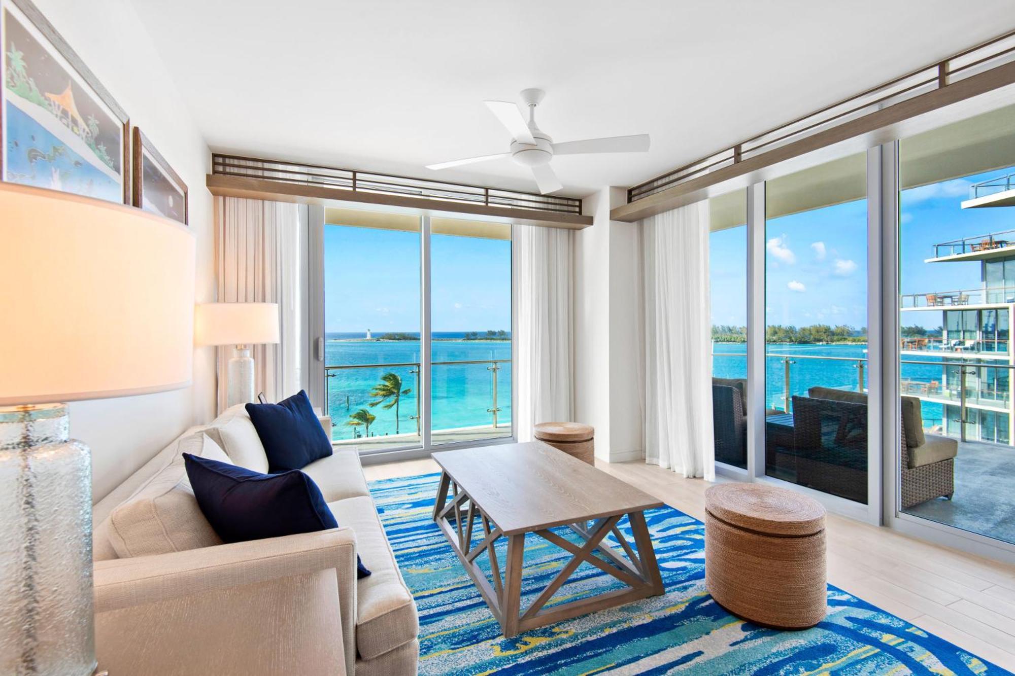 One-Bedroom Apartment Balcony Sea View