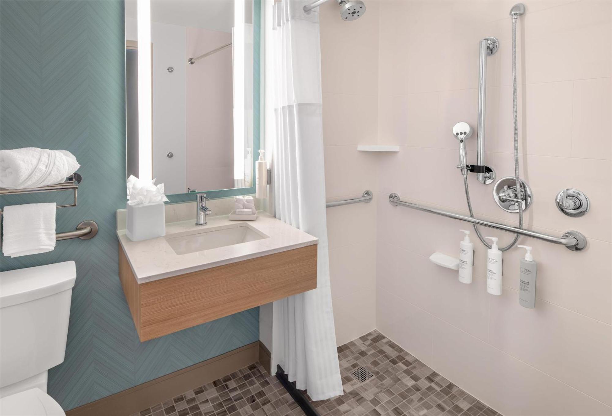King Room Roll Shower Mobility Access