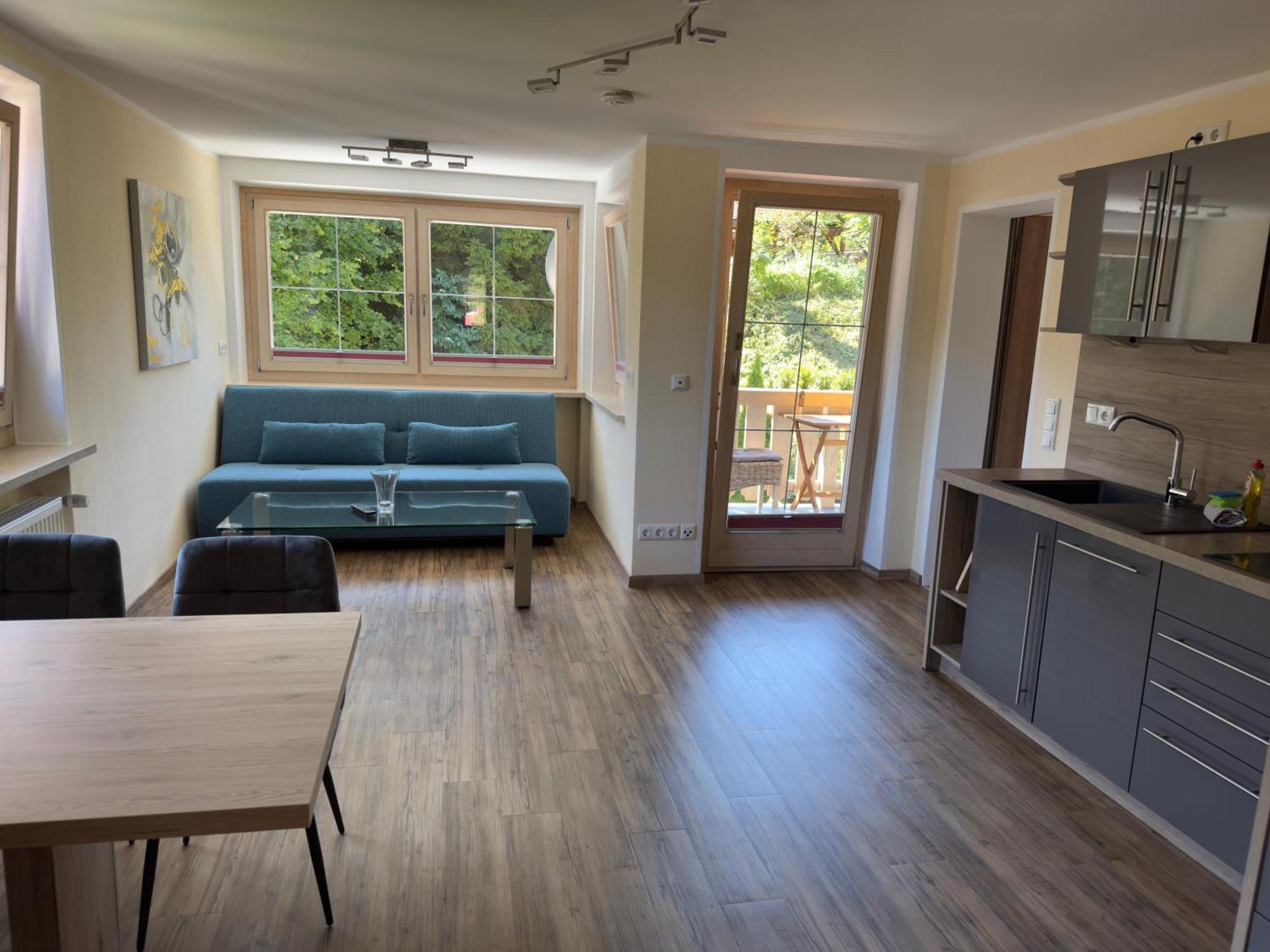 One-Bedroom Apartment Balcony