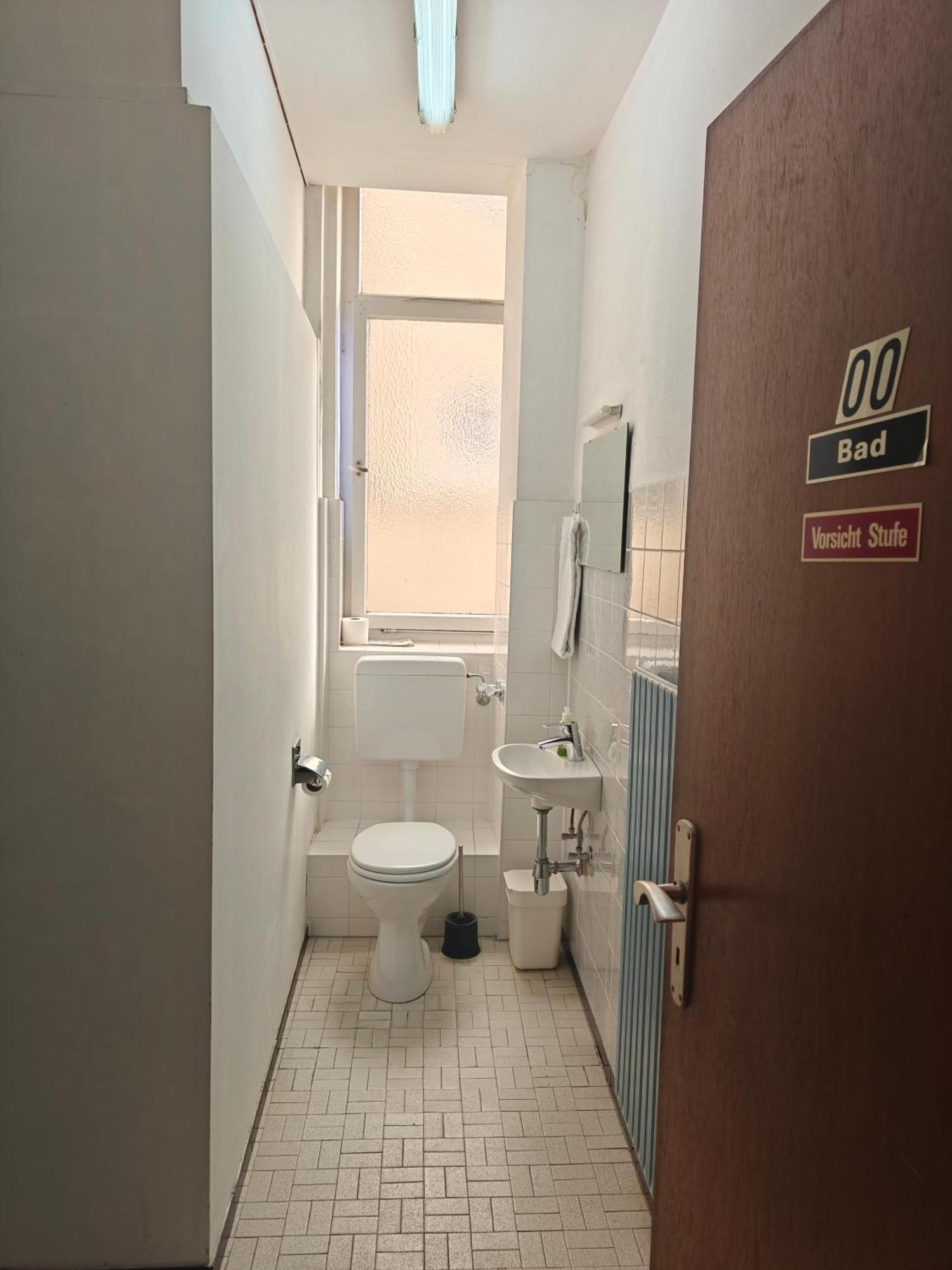 Single room shower own separate toilet