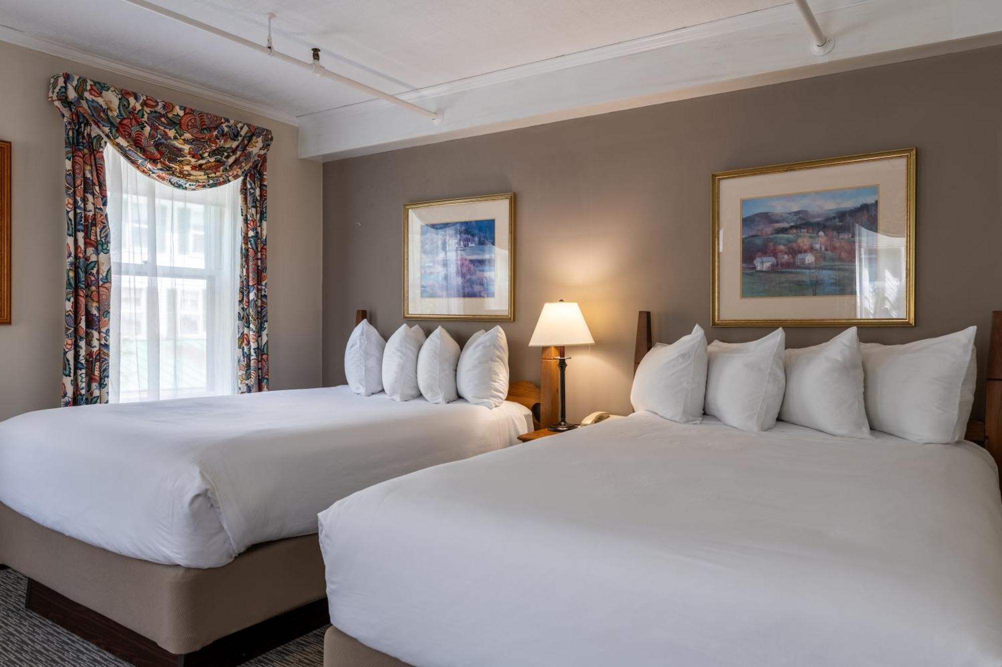 Standard View Room Two Double Beds