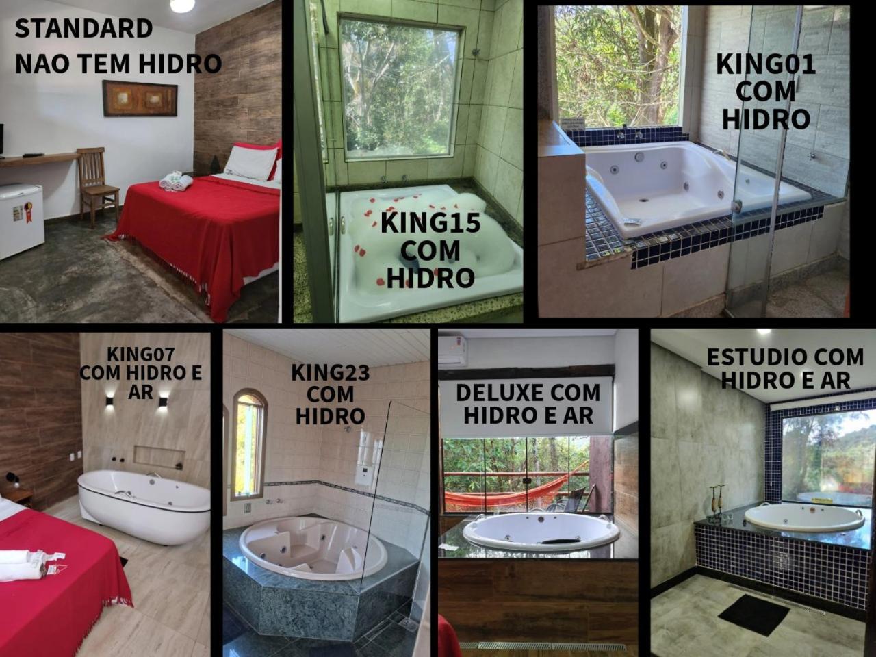 Suíte Deluxe com Banheira de Hidromassagem