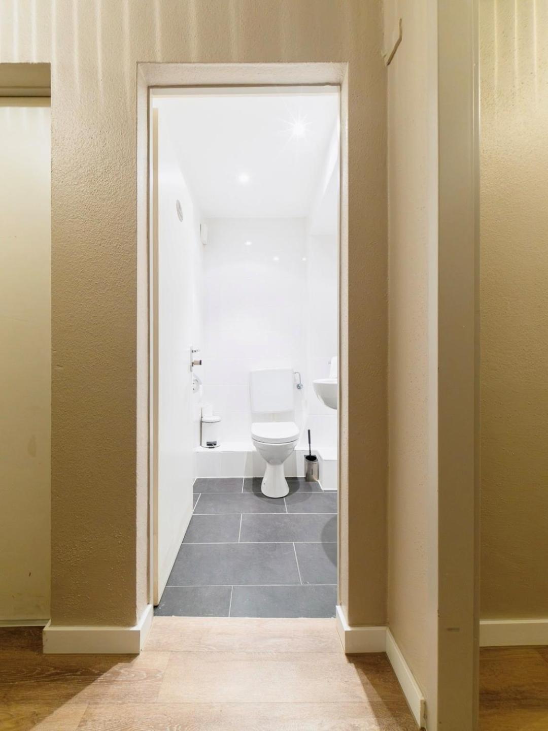 Double Room Hallway Restroom