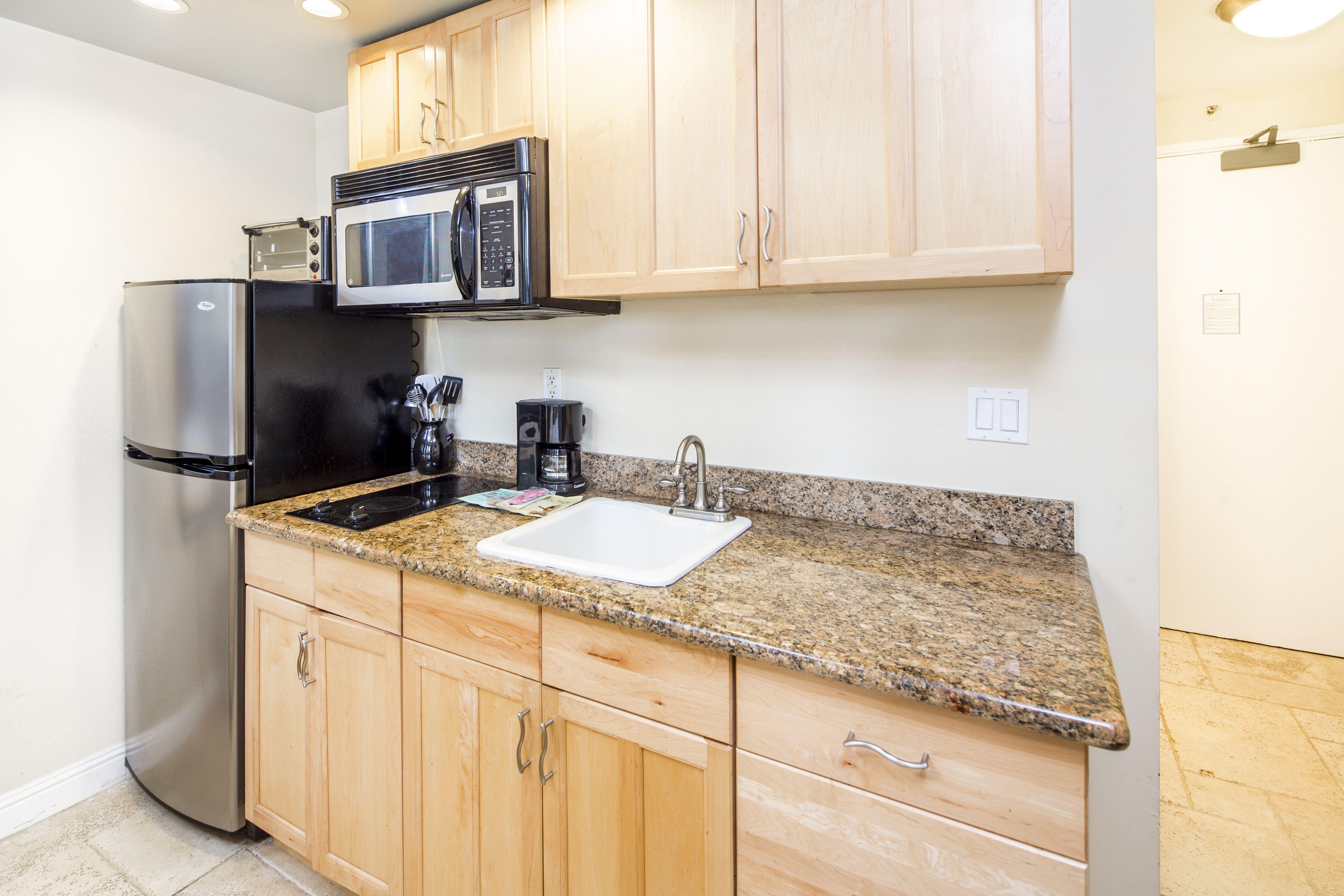 City View Studio Kitchenette