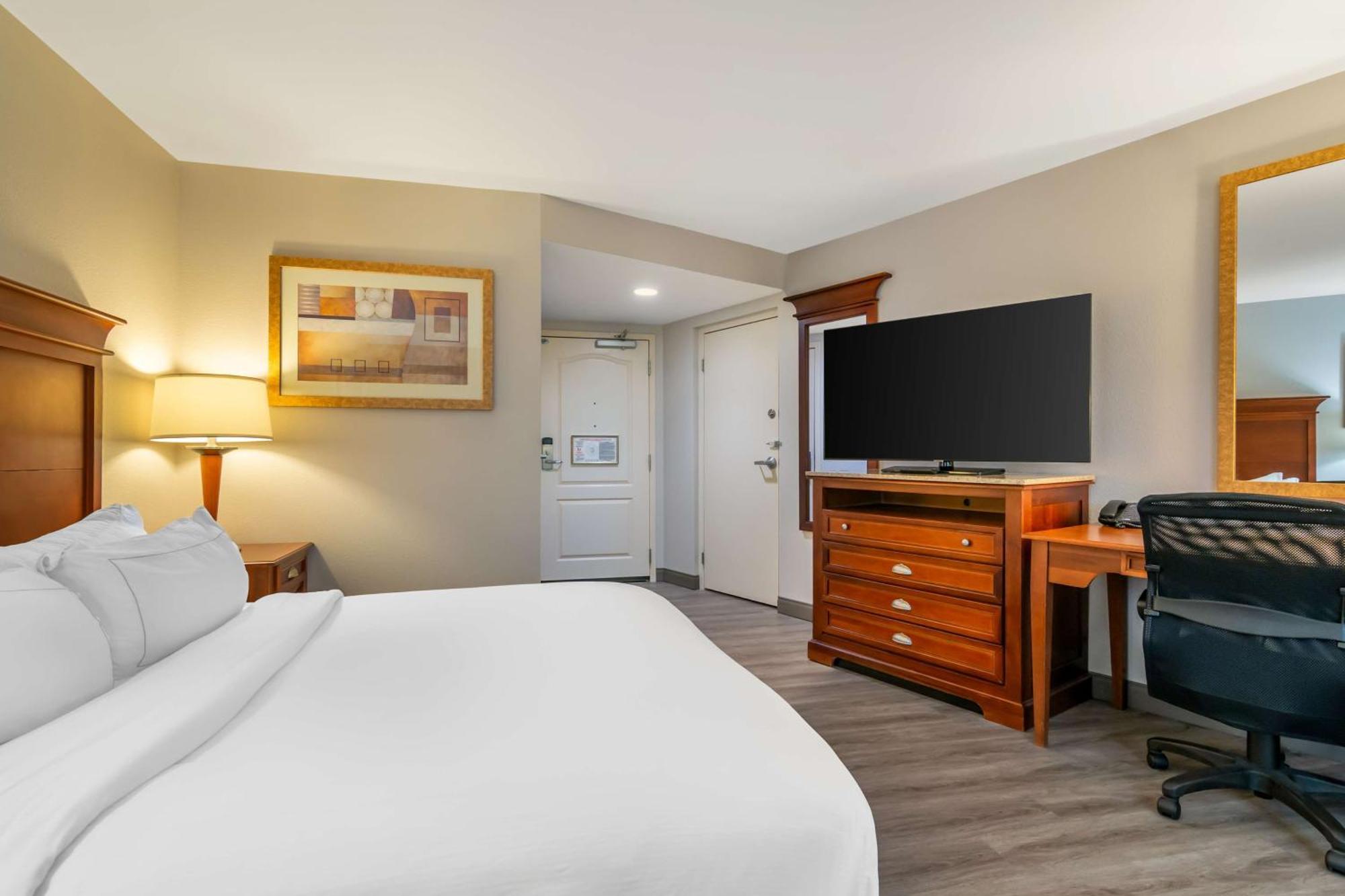 King Room Roll Shower Mobility Hearing Accessible or Non-Smoking