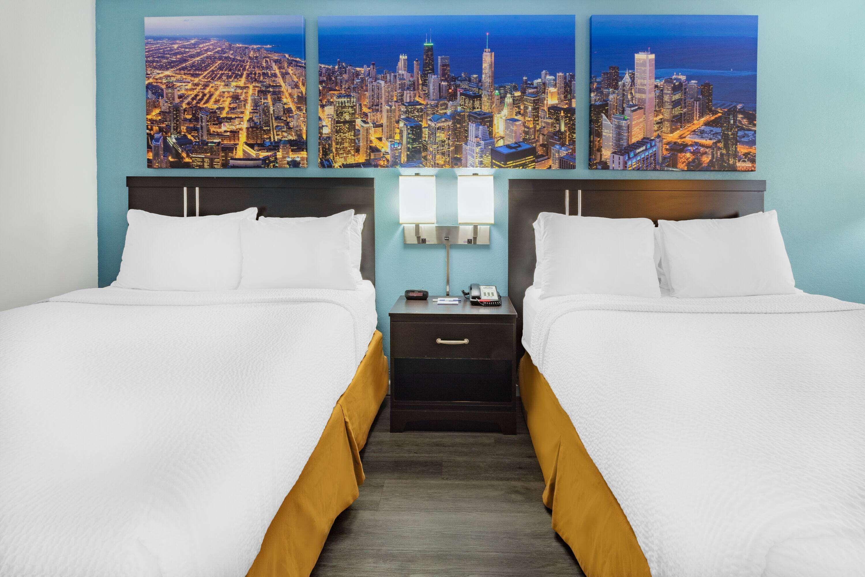 Double Room Two Double Beds Non-Smoking