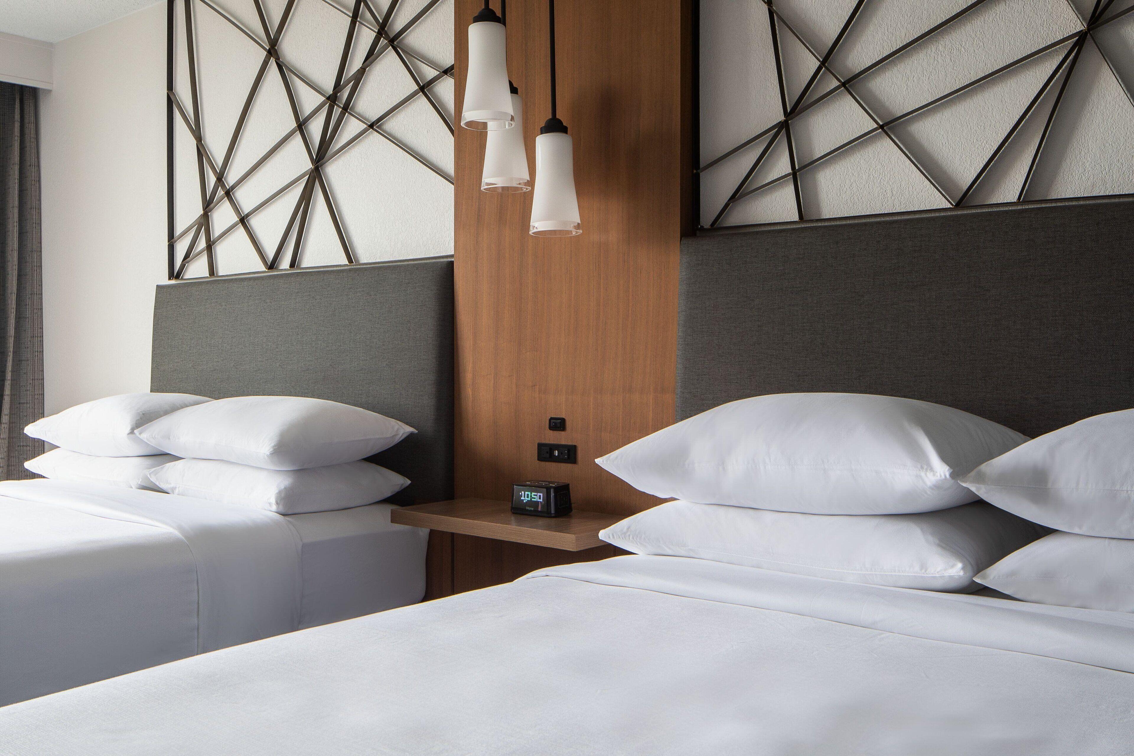Guest Room Two Double Beds Non-Smoking
