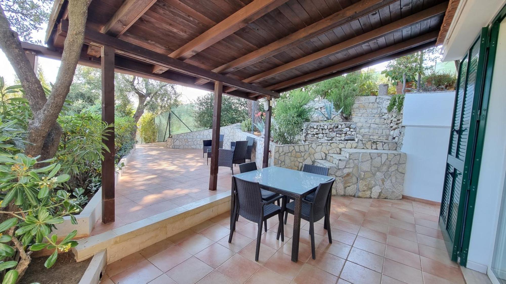 Two-Bedroom Villa Terrace Sea View