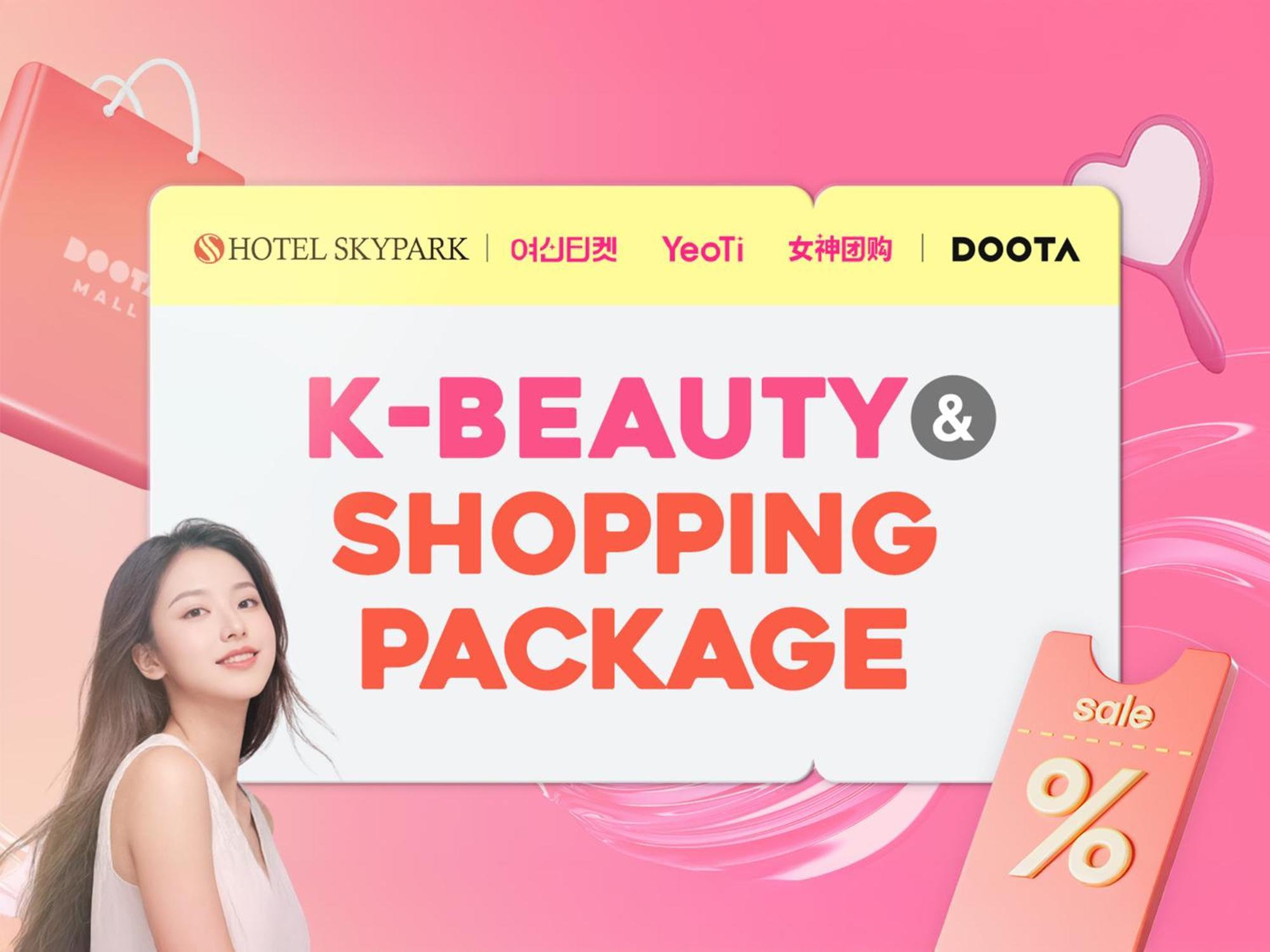 Standard Twin Room K-Beauty KRW 30000 voucher & Shopping welcome-back Voucher