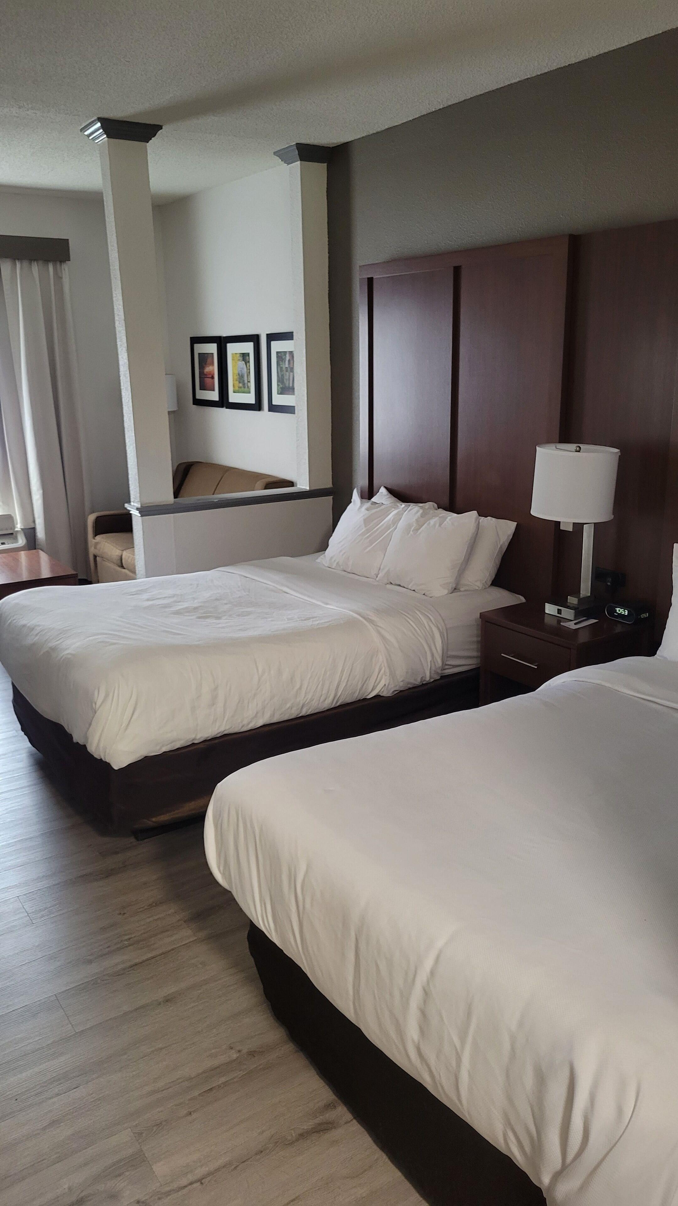 Double Suite Two Double Beds Non-Smoking