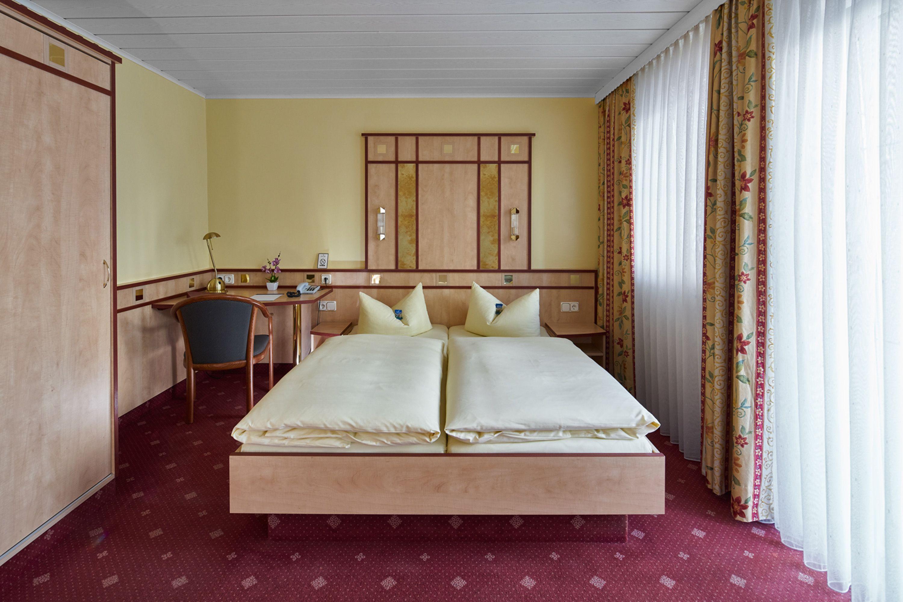 Comfort Double Room Courtyard or Street View