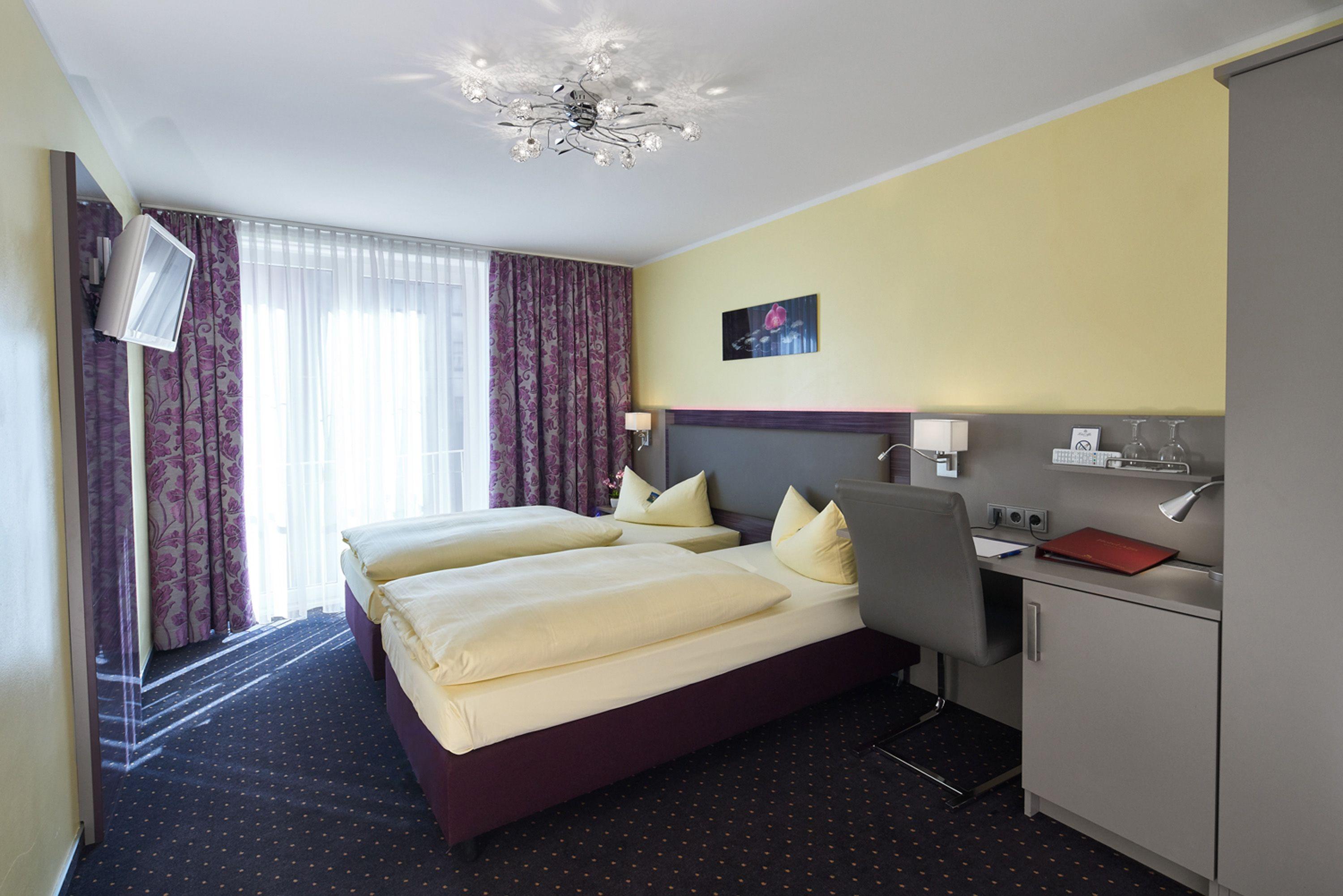 Comfort Double Room Courtyard or Street View