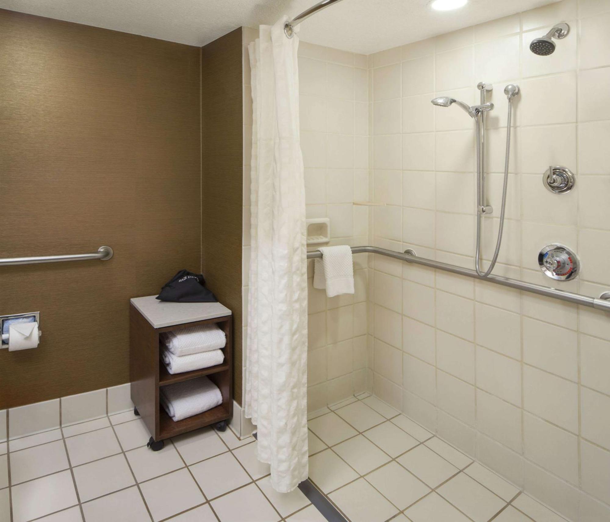 King Suite Roll Shower Mobility or Hearing Accessible Non-Smoking