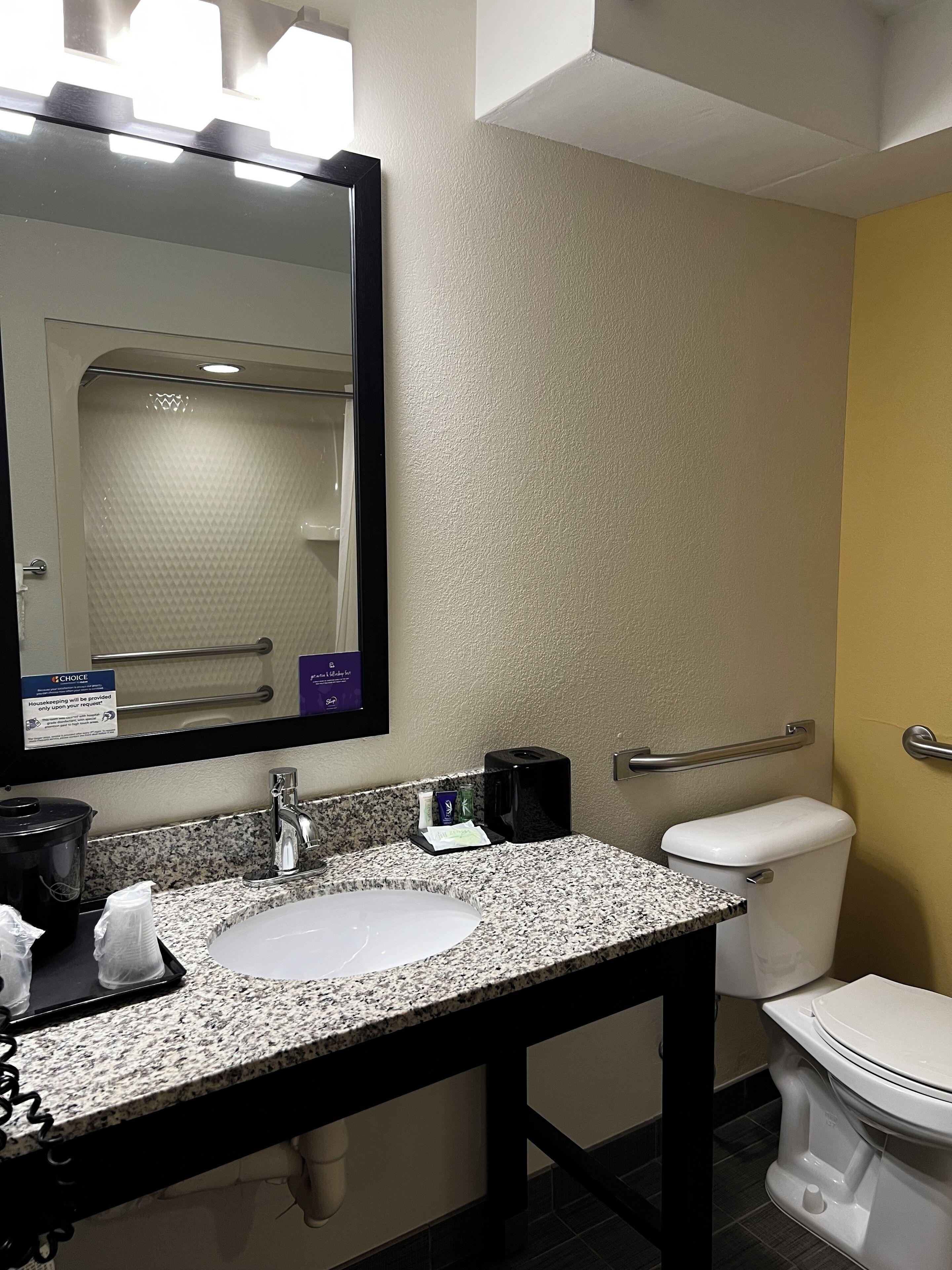 Queen Room Roll--Shower Accessible or Non-Smoking