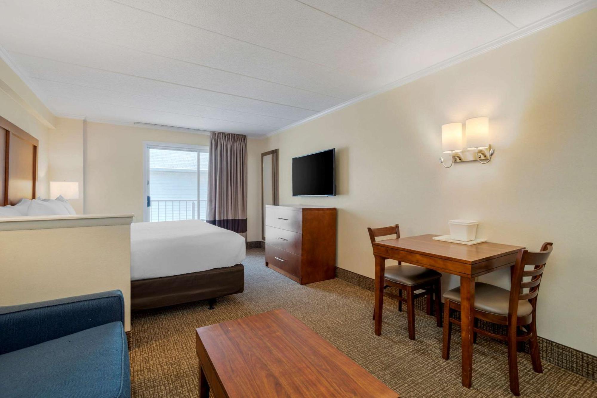 One King Bed City View