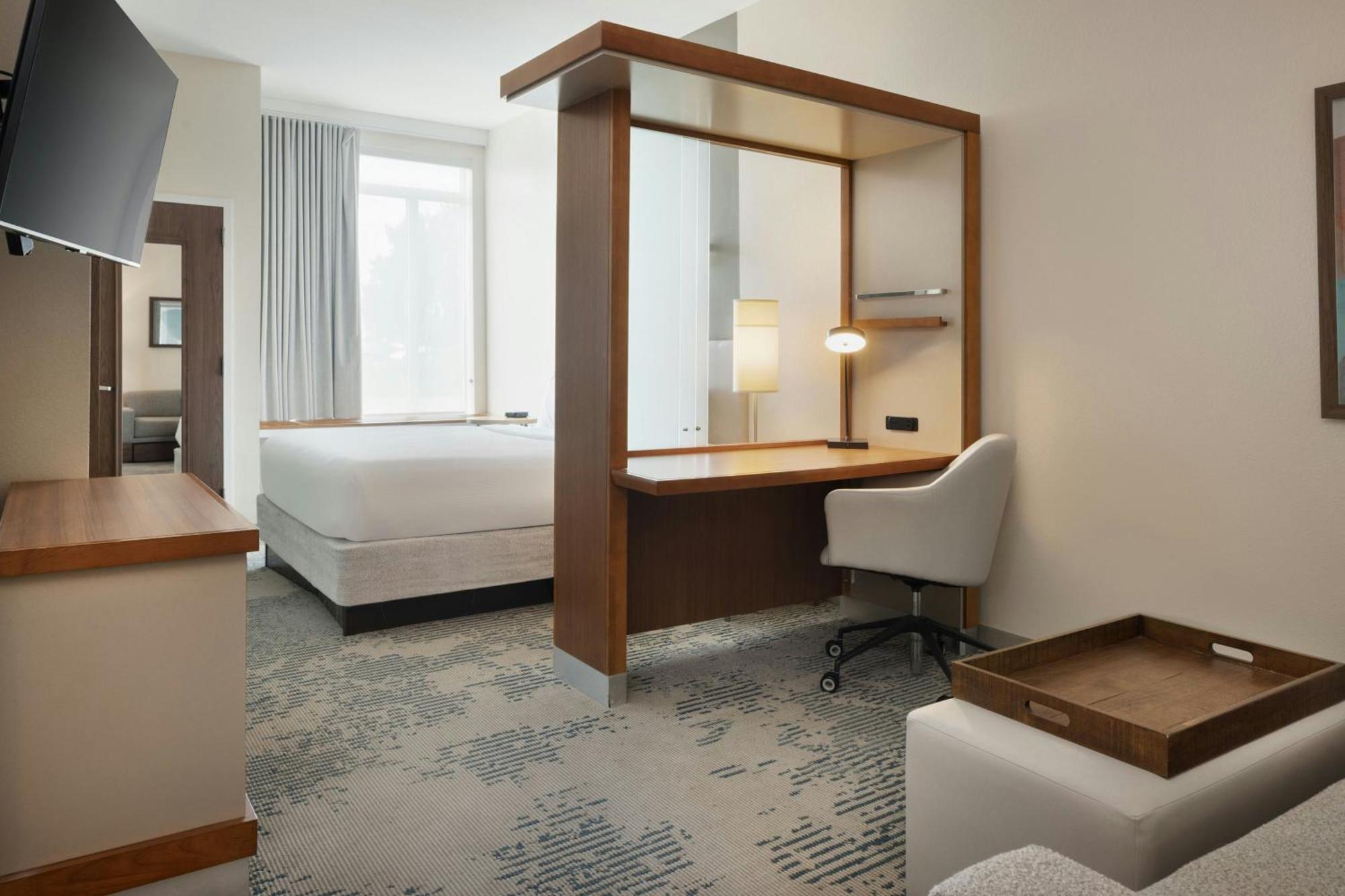 King Suite with Trundle Sofa - Hearing Accessible
