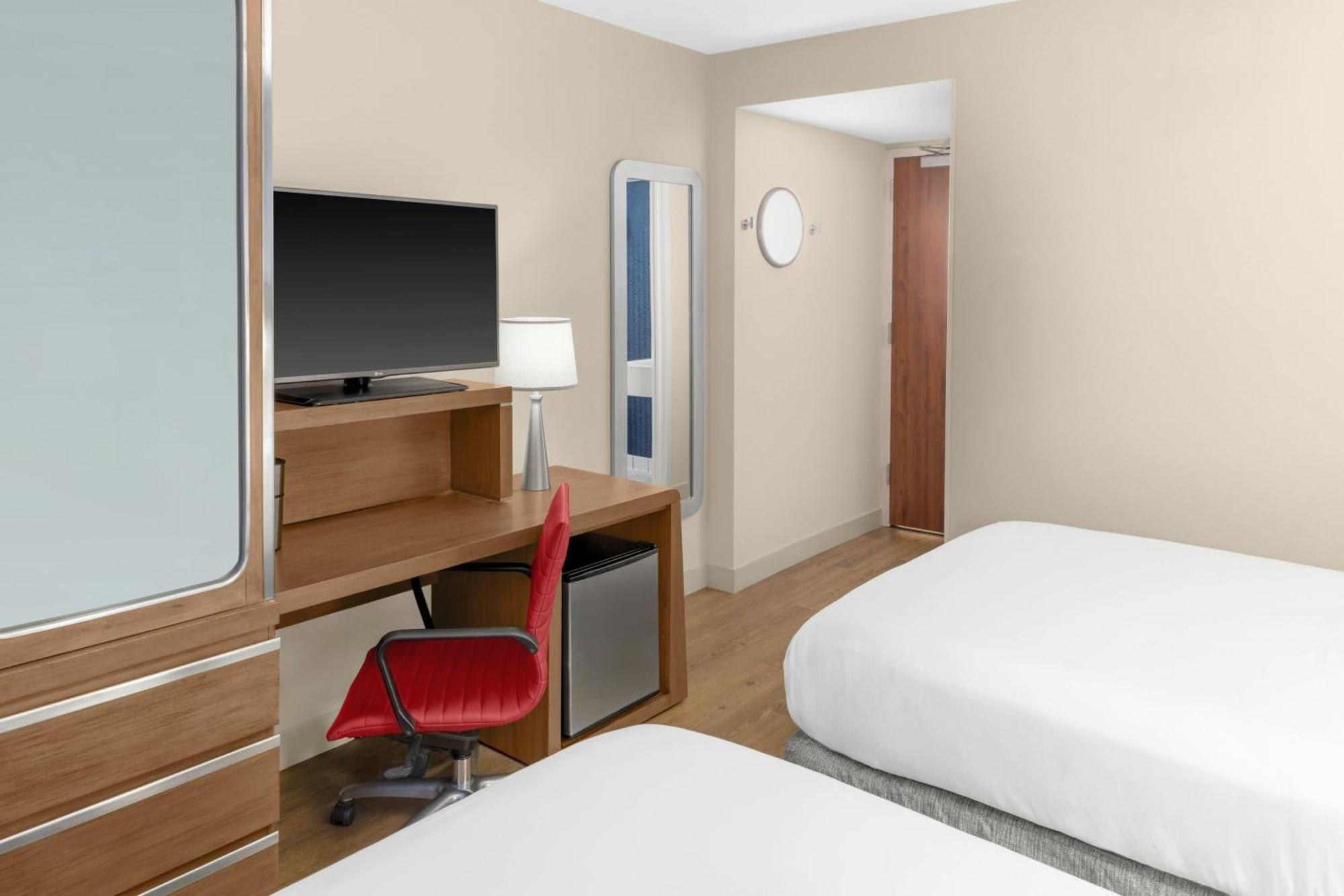 Double Room Two Double Beds Roll Shower Transfer Shower Mobility Access or Hearing Accessible