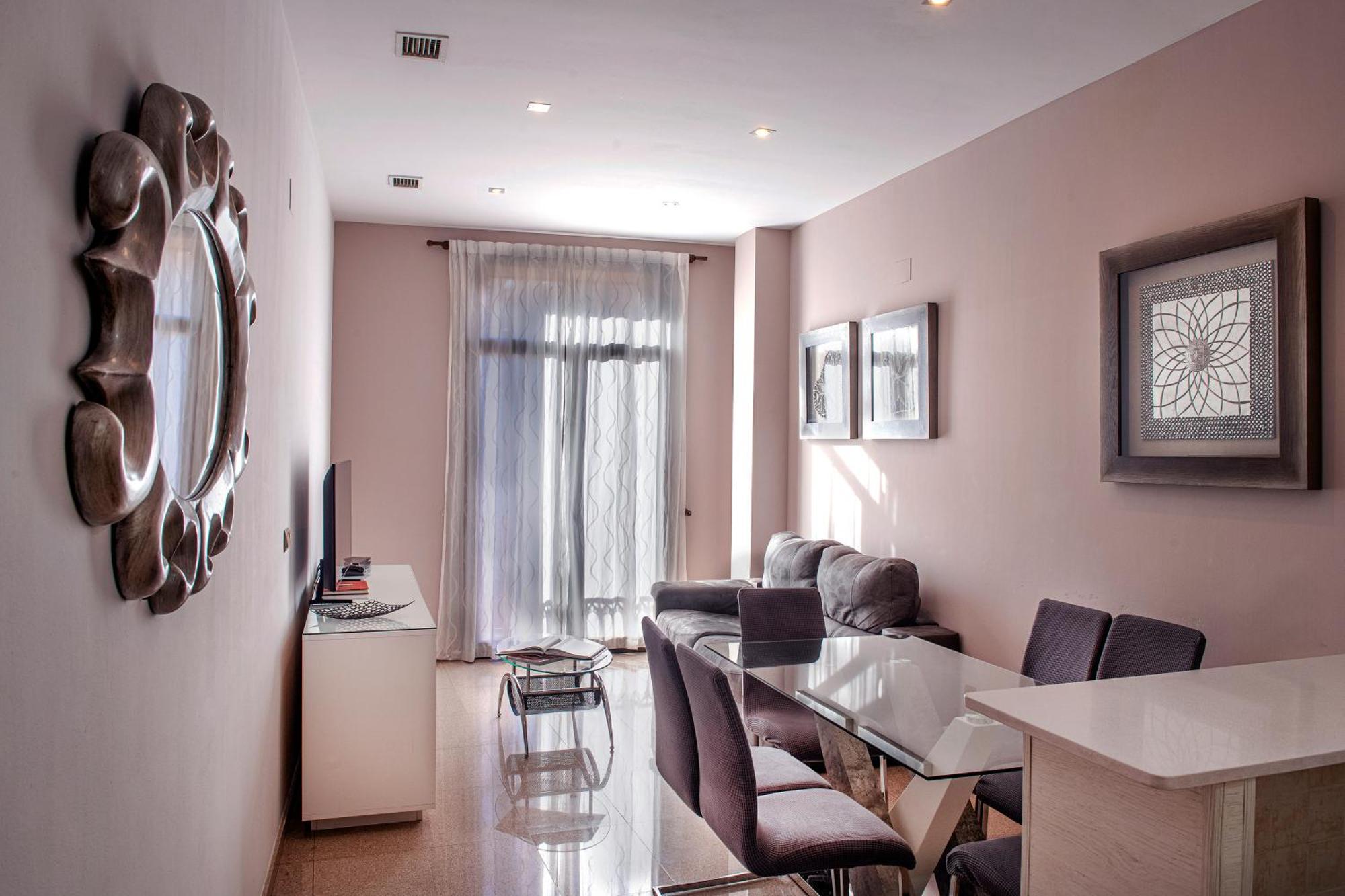 Two-Bedroom Apartment Balcony 6 Adultos