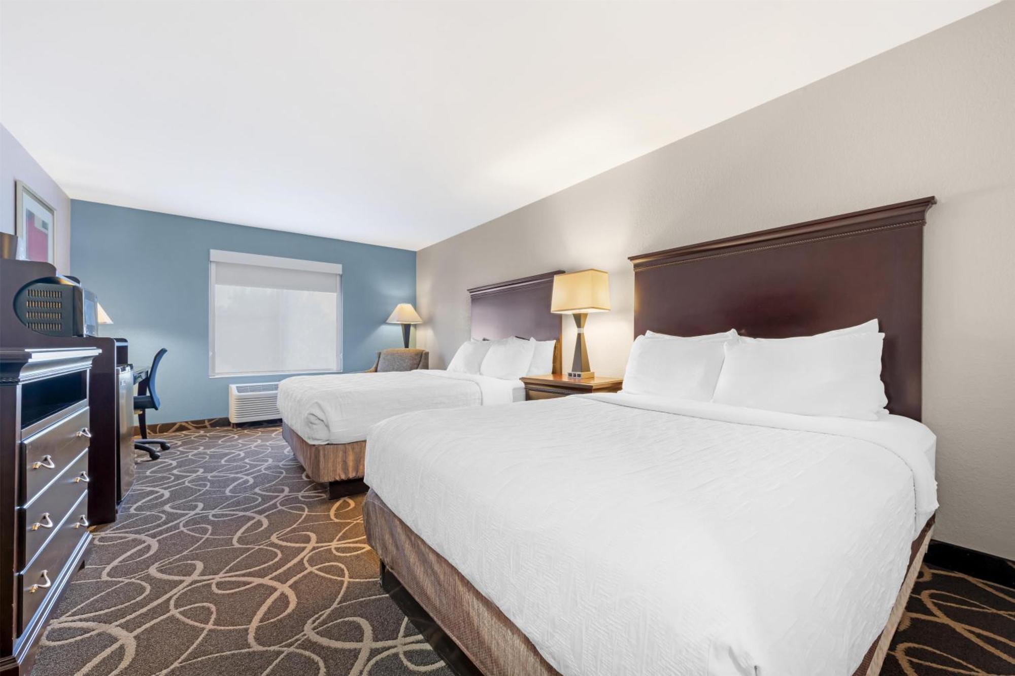 Queen Room Two Queen Beds Disability Access or Bath Tub