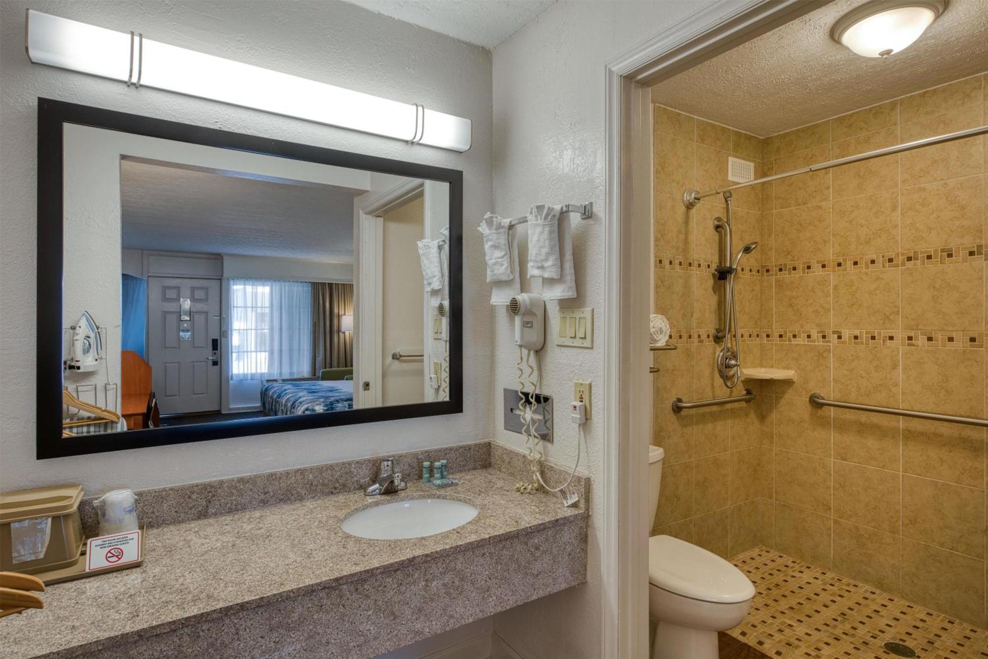 King Room with Roll-in Shower - Disability Access/Non-Smoking