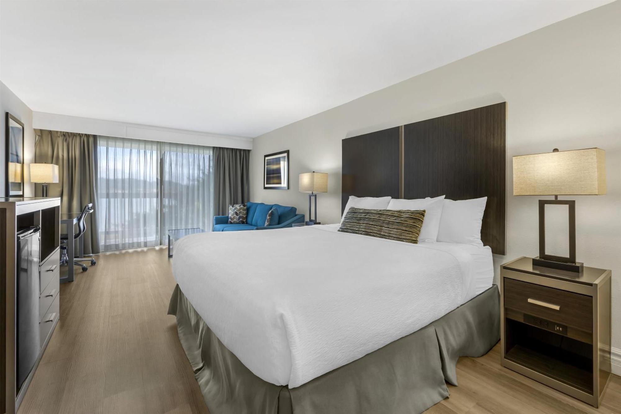 Non-Pet, 1 King Bed, Balcony, River View, Oversized Room