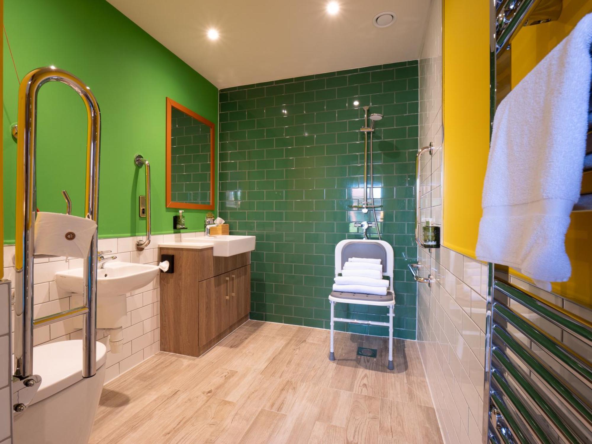 Accessible Woodland Village Lodge