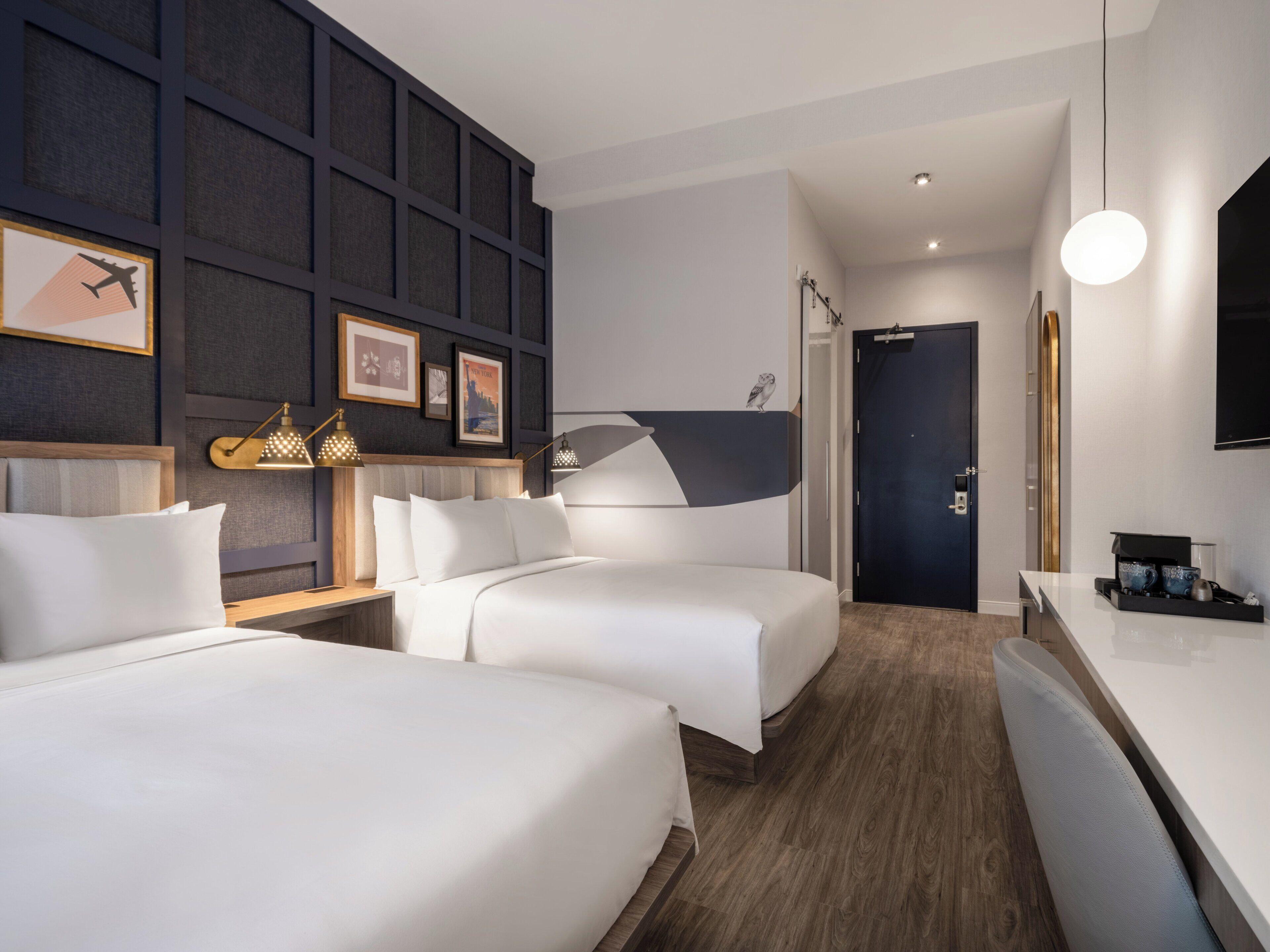 Standard Double Room Two Double Beds