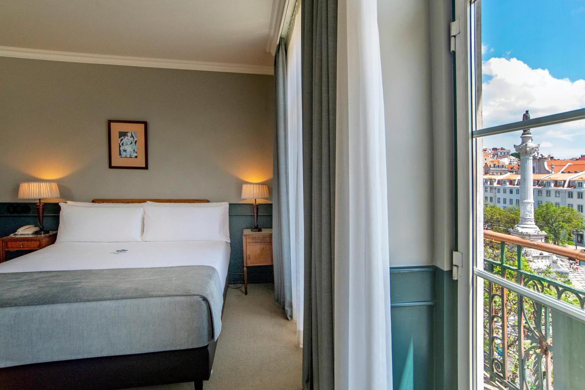 Double or Twin Room Rossio Square view