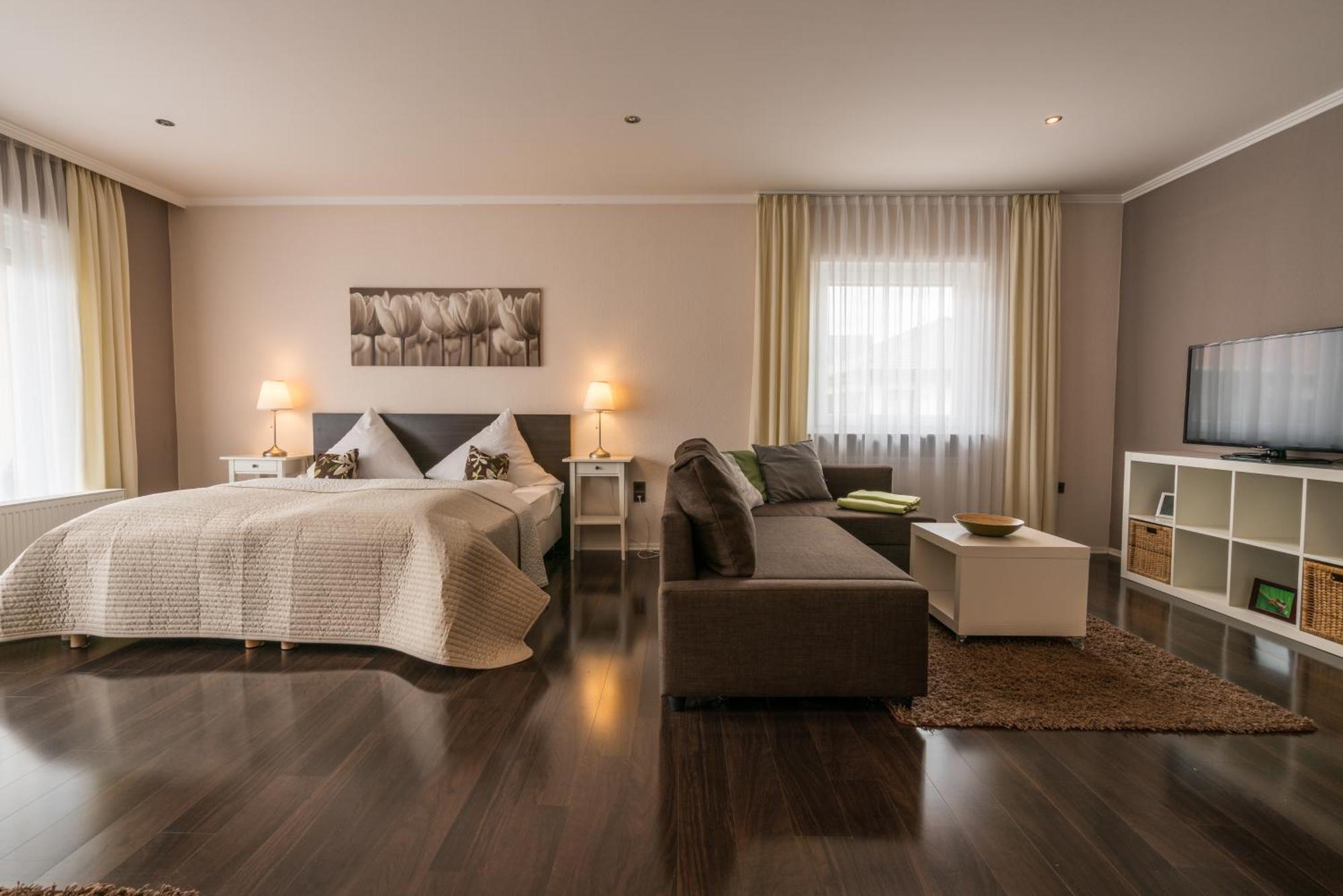 One-Bedroom Apartment Balcony