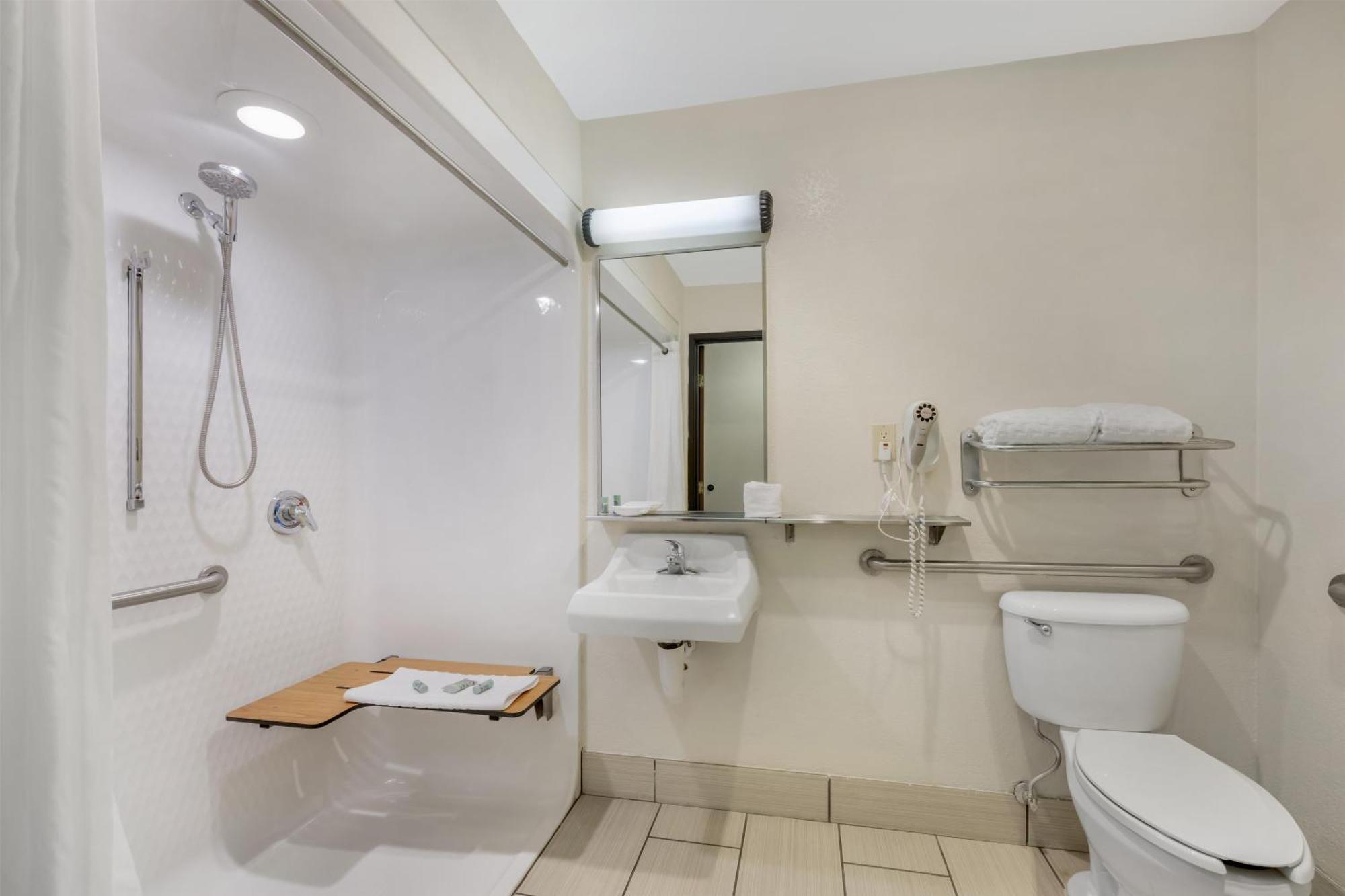 King Room Roll Shower Mobility Accessible