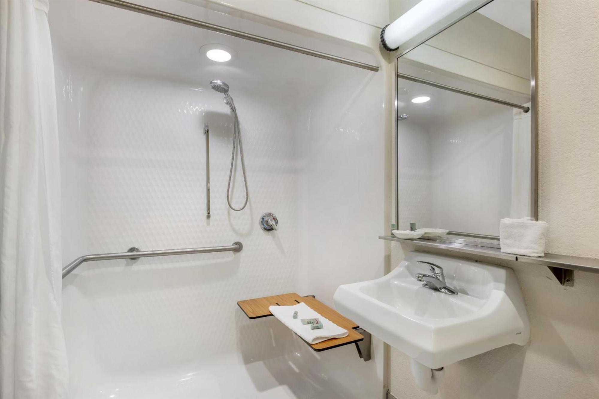 King Room Roll Shower Mobility Accessible