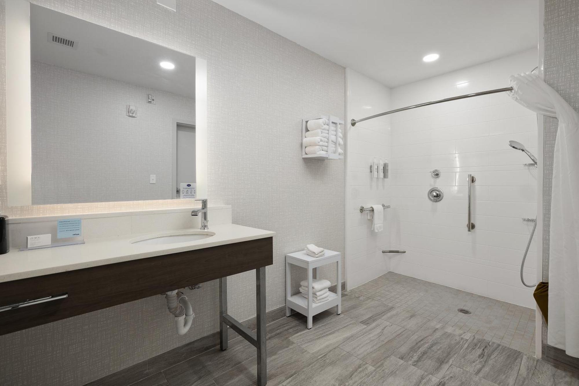King Suite Roll Shower Mobility Hearing Access or Non-Smoking
