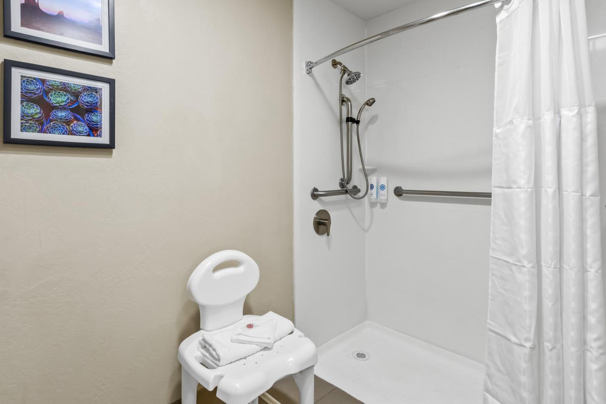 Standard King Room Roll Shower Accessible or Non-Smoking