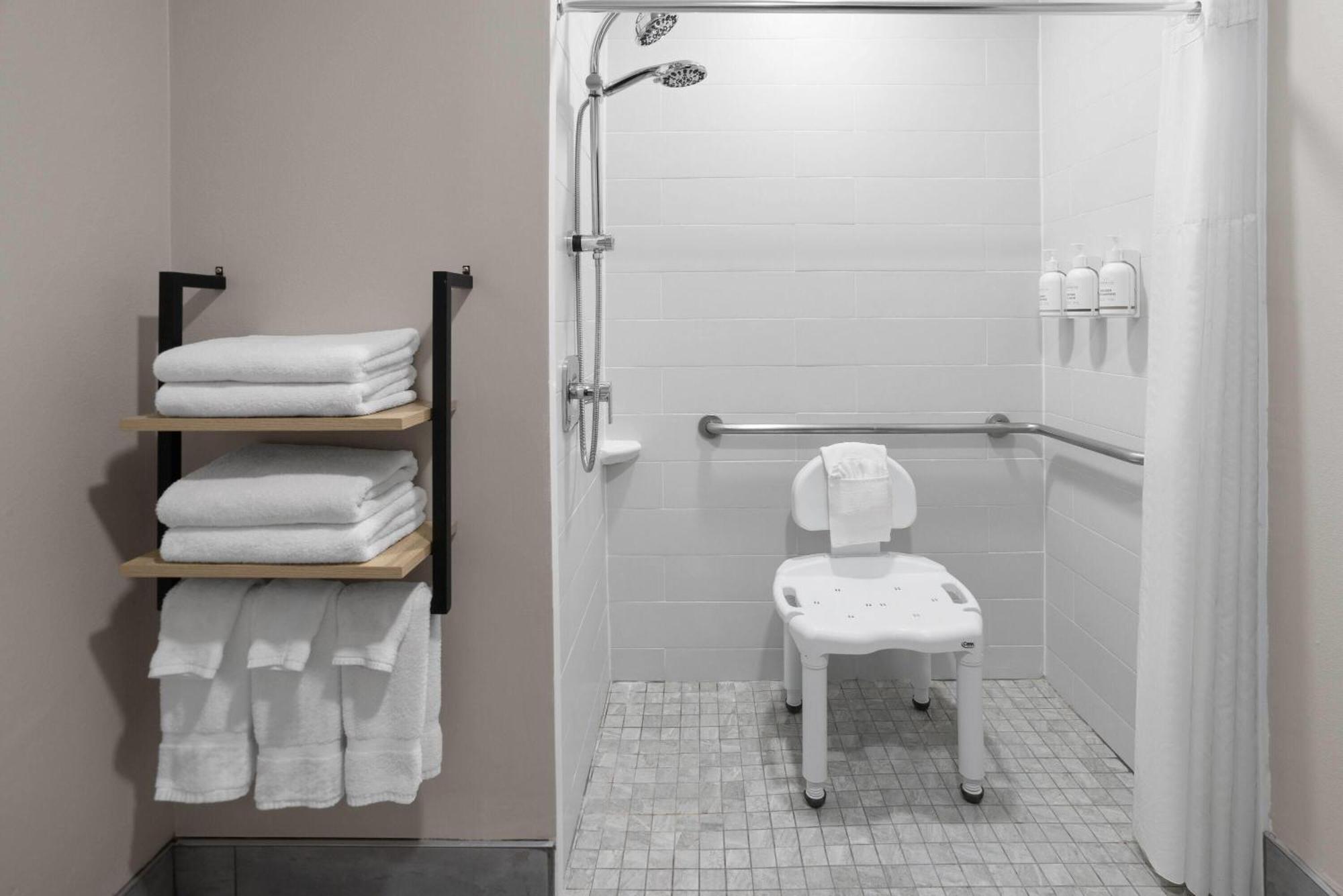 King Room Roll Shower Mobility or Hearing Accessible Non-Smoking