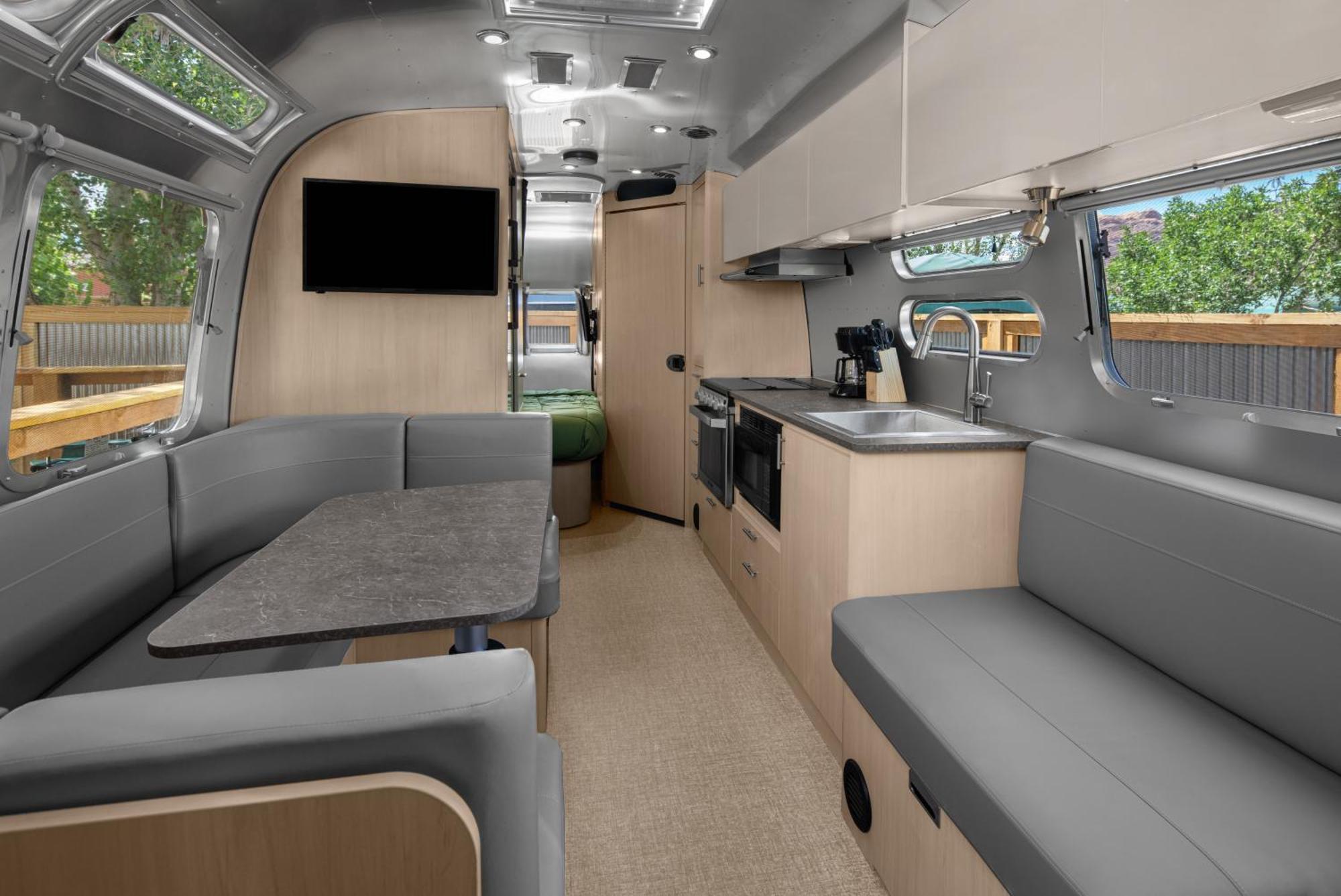 Airstream Rental w or Short Queen Full Small Twin