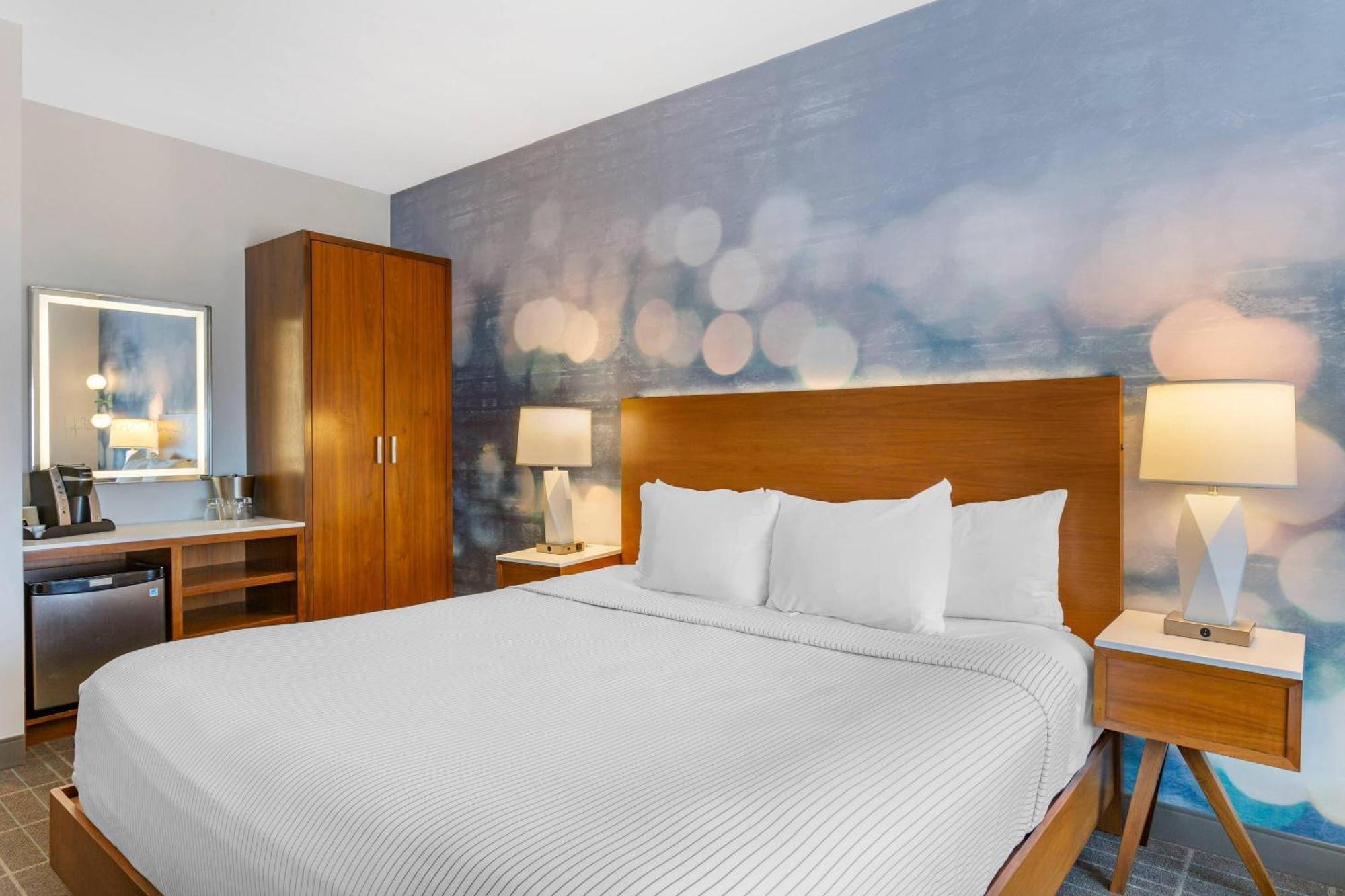 Accessible Room 1 King Bed Roll Shower Non Smoking