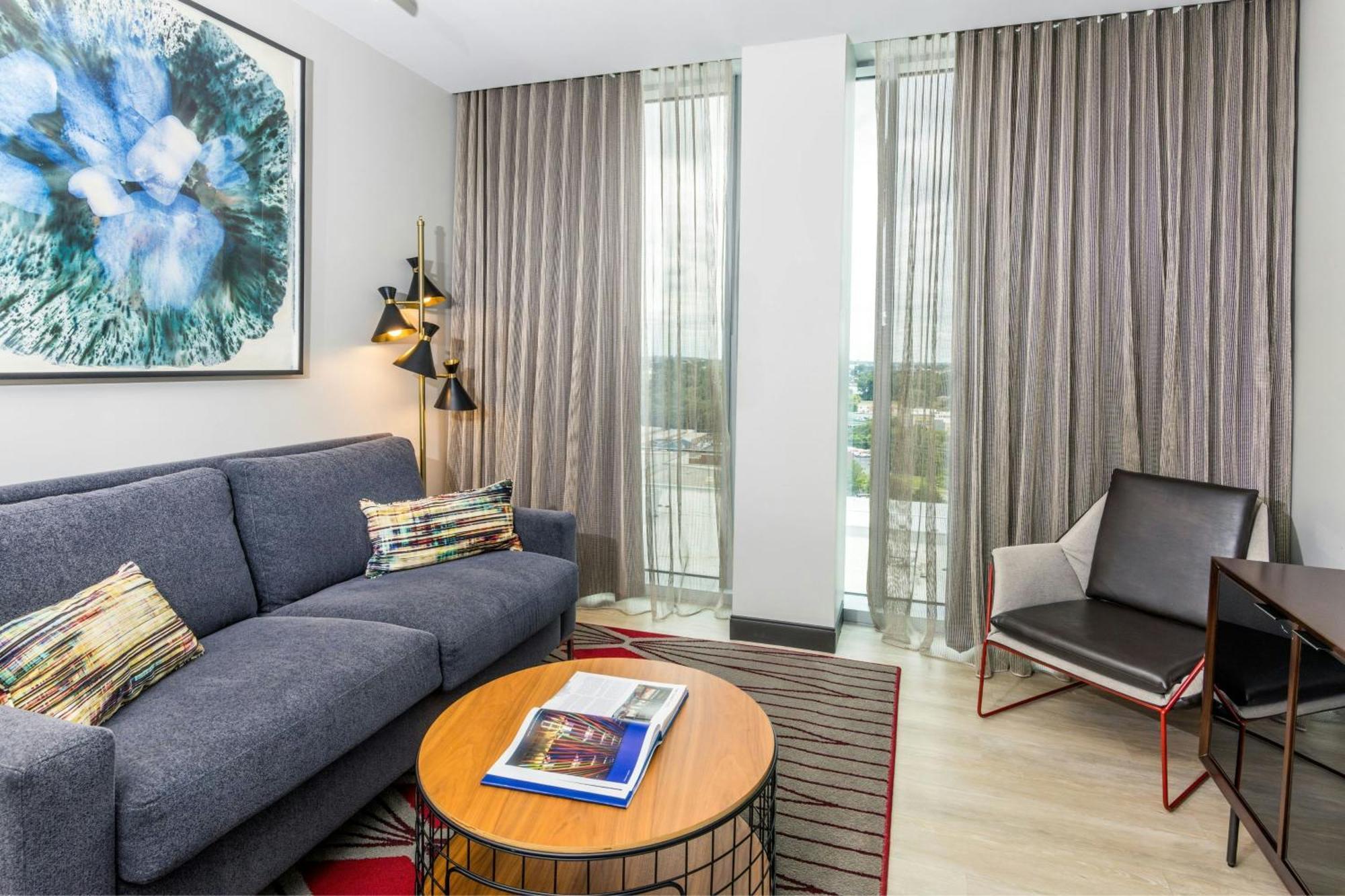 King Suite with Sofa Bed and City View