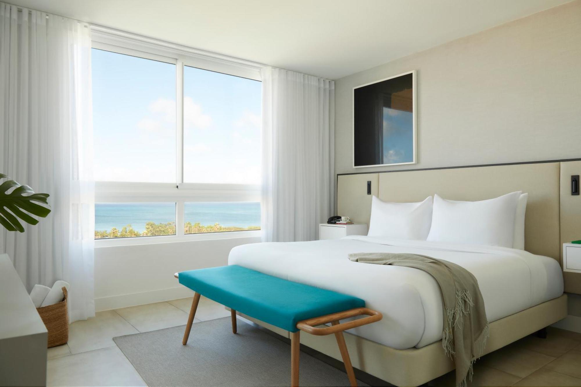 Premium Suite met 2 Slaapkamers en Uitzicht op de Oceaan - Rookvrij