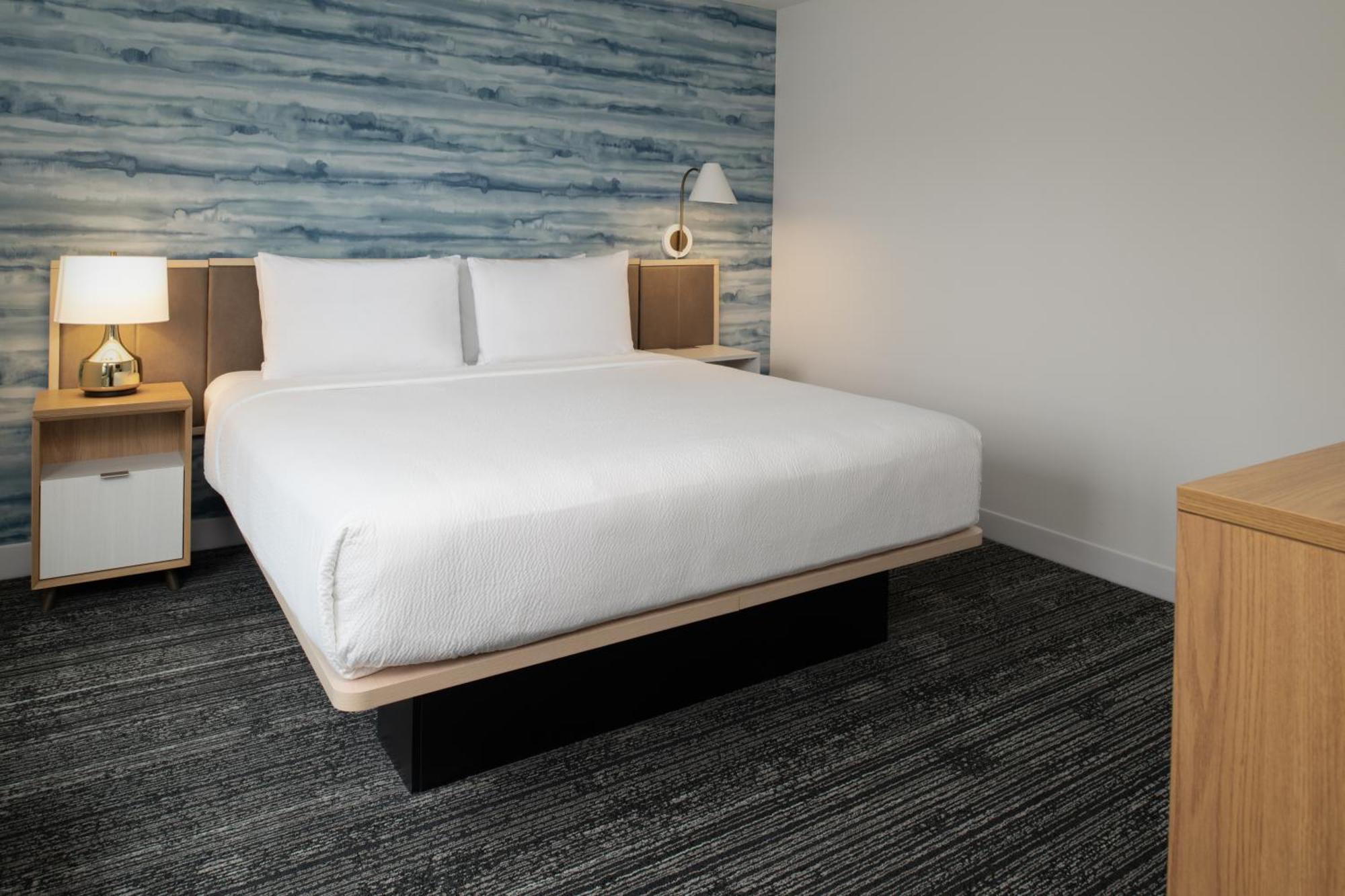 One-Bedroom King Suite Sofa Bed Lake View