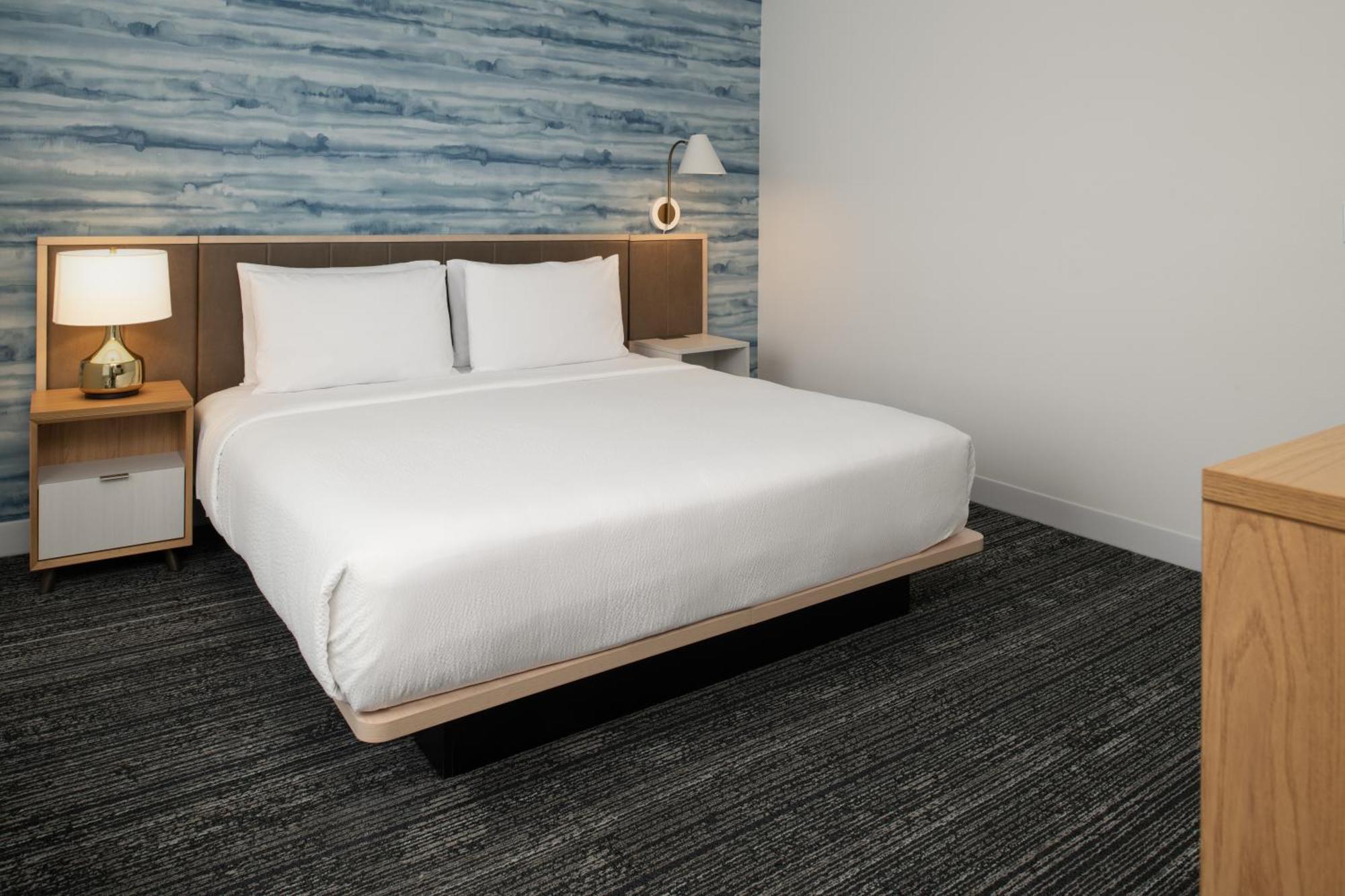 One-Bedroom King Suite Sofa Bed Lake View