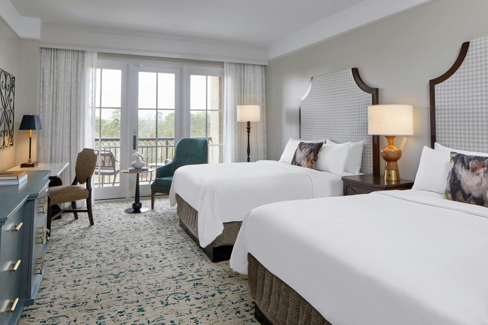 Guest Room Two Queen Beds Balcony Resort View
