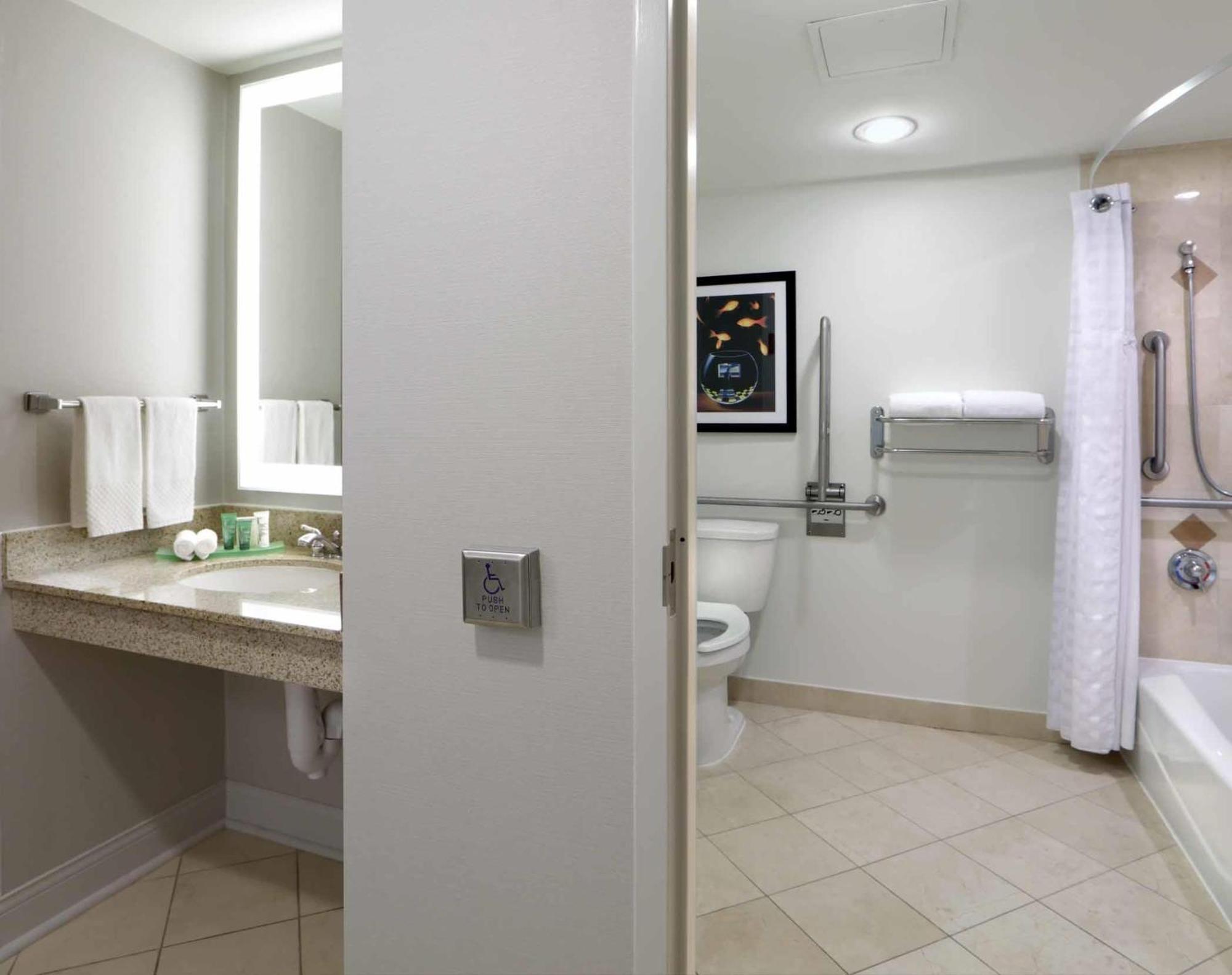 King Room Bath Tub Mobility Access