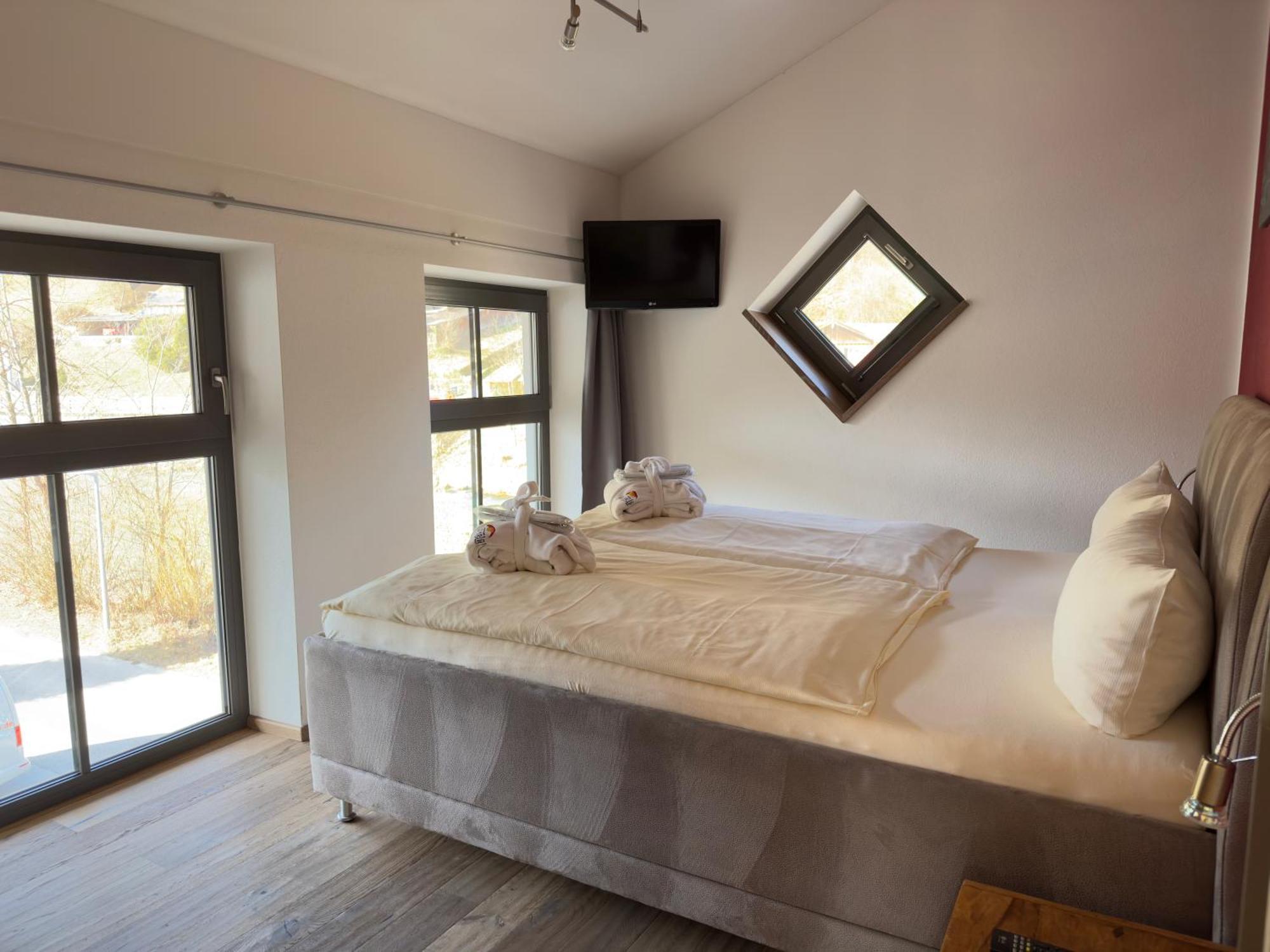 One-Bedroom Apartment Balcony Mountain View