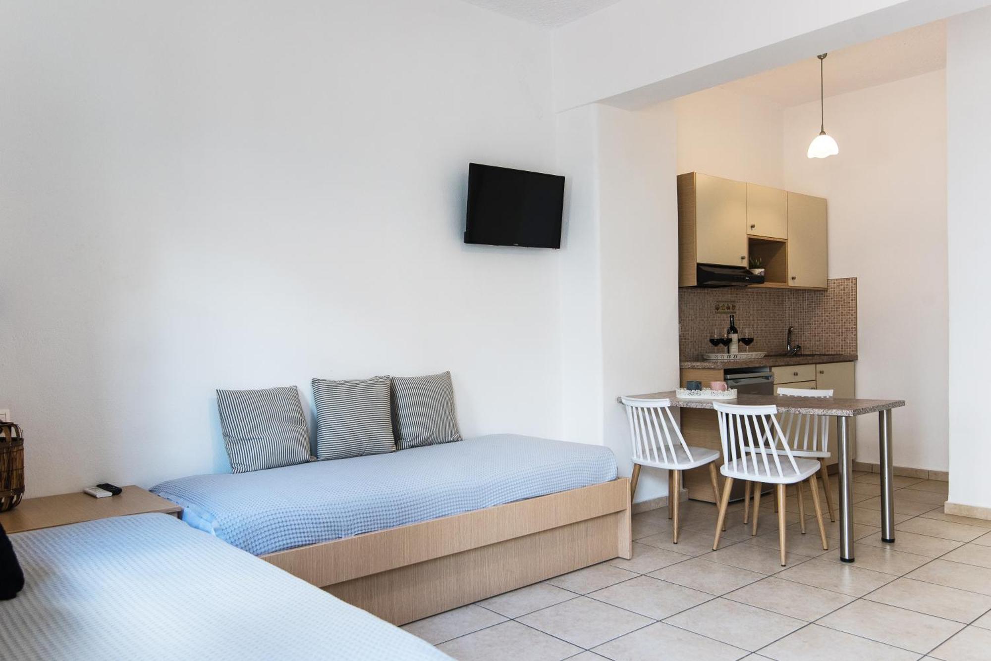 Standaard Appartement met 1 Slaapkamer en Uitzicht op de Tuin
