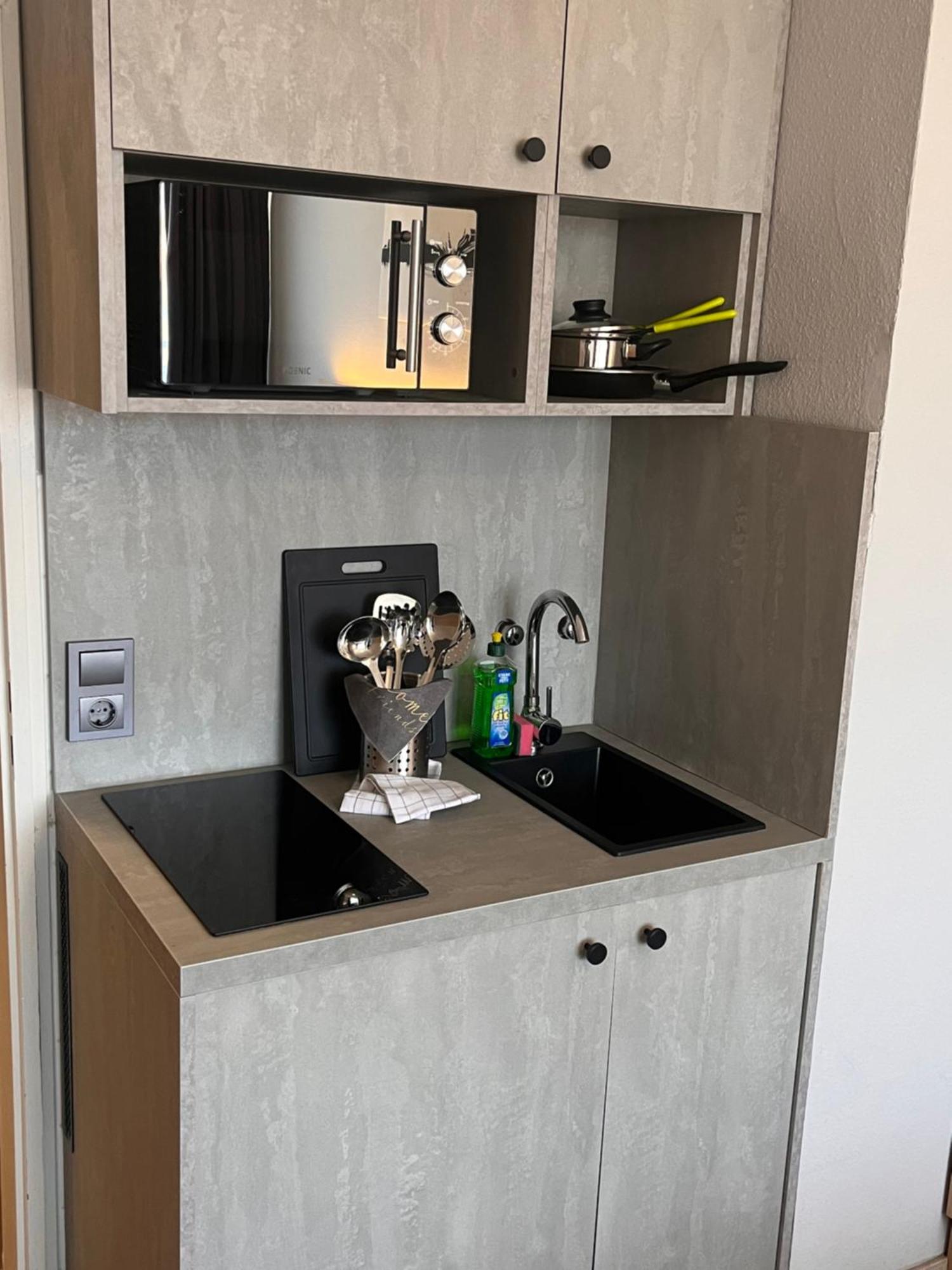 Double Room Balcony Kitchen