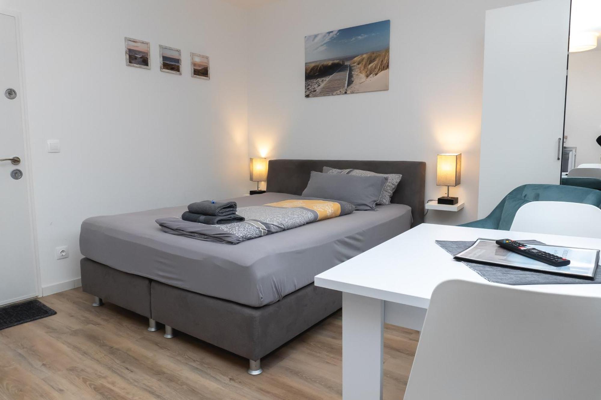 Apartment mit Dusche